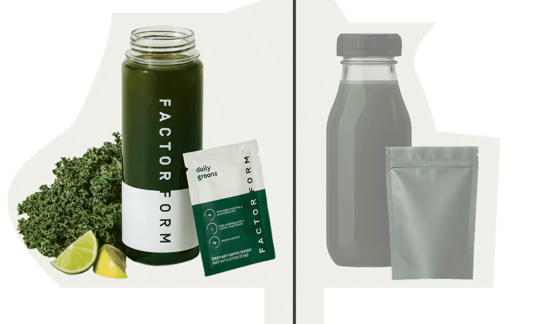 Taste factorform characteristics