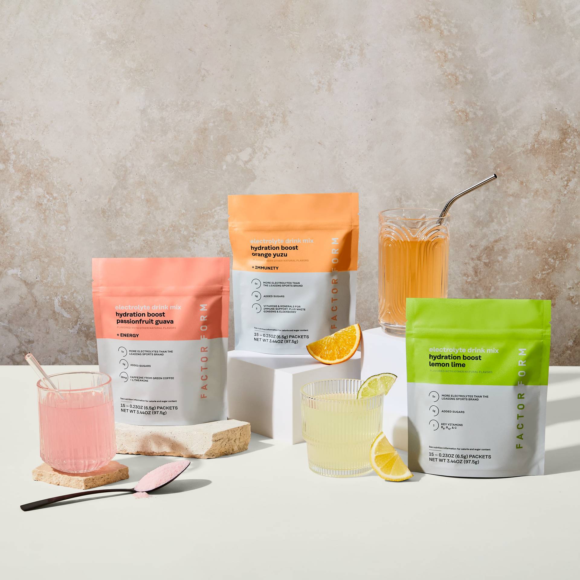hydration product packaging