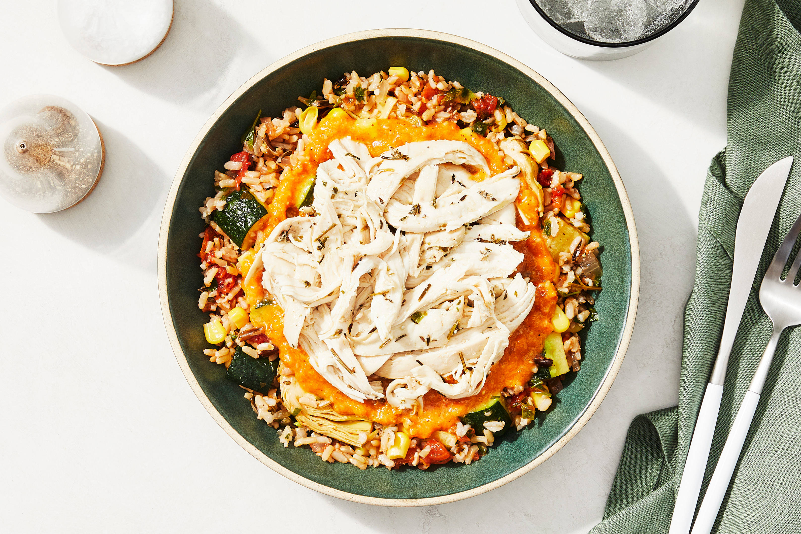 Artichoke & Chicken Wild Rice Bowl