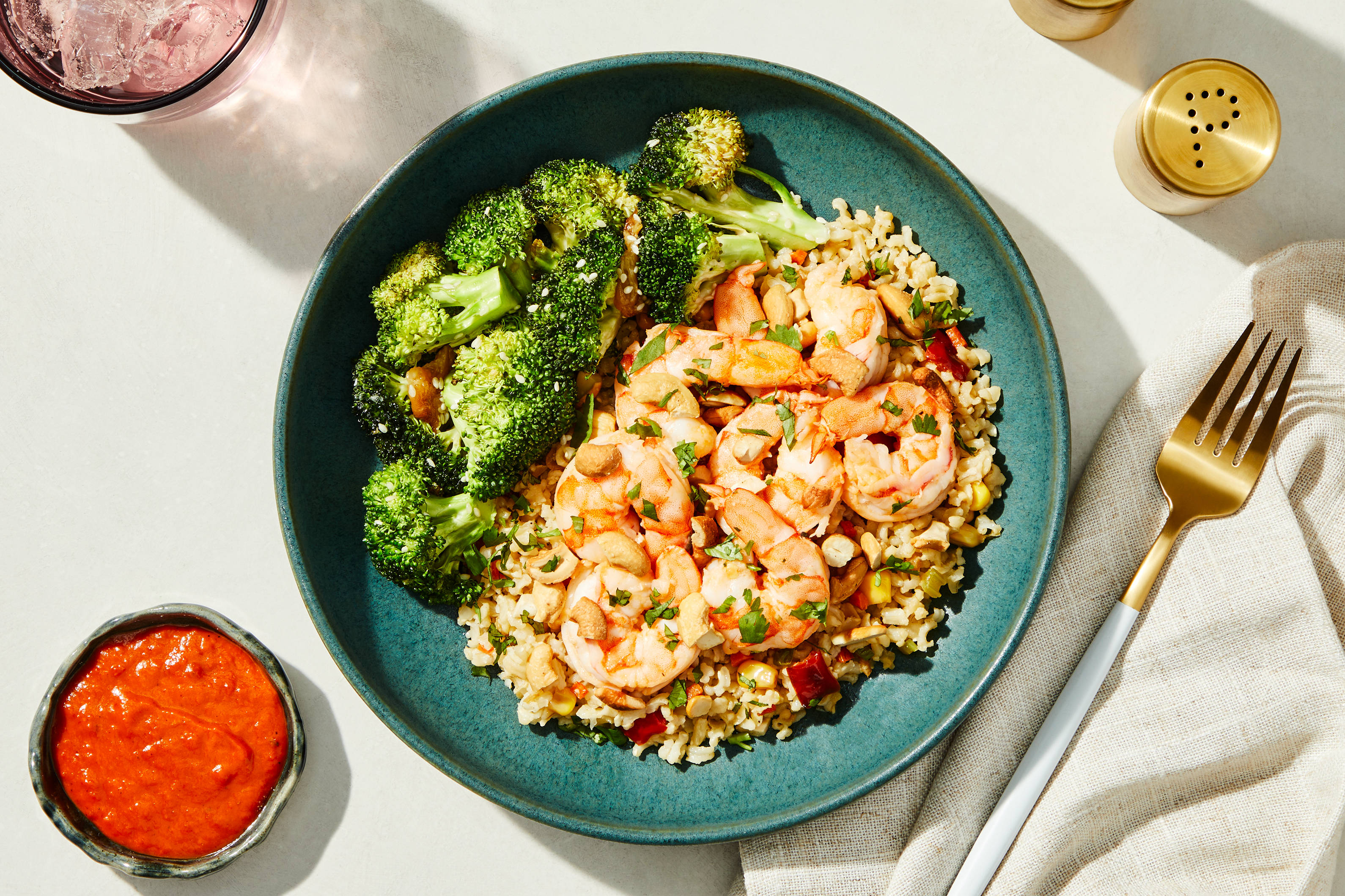 Asian Chili Shrimp & Fried Rice