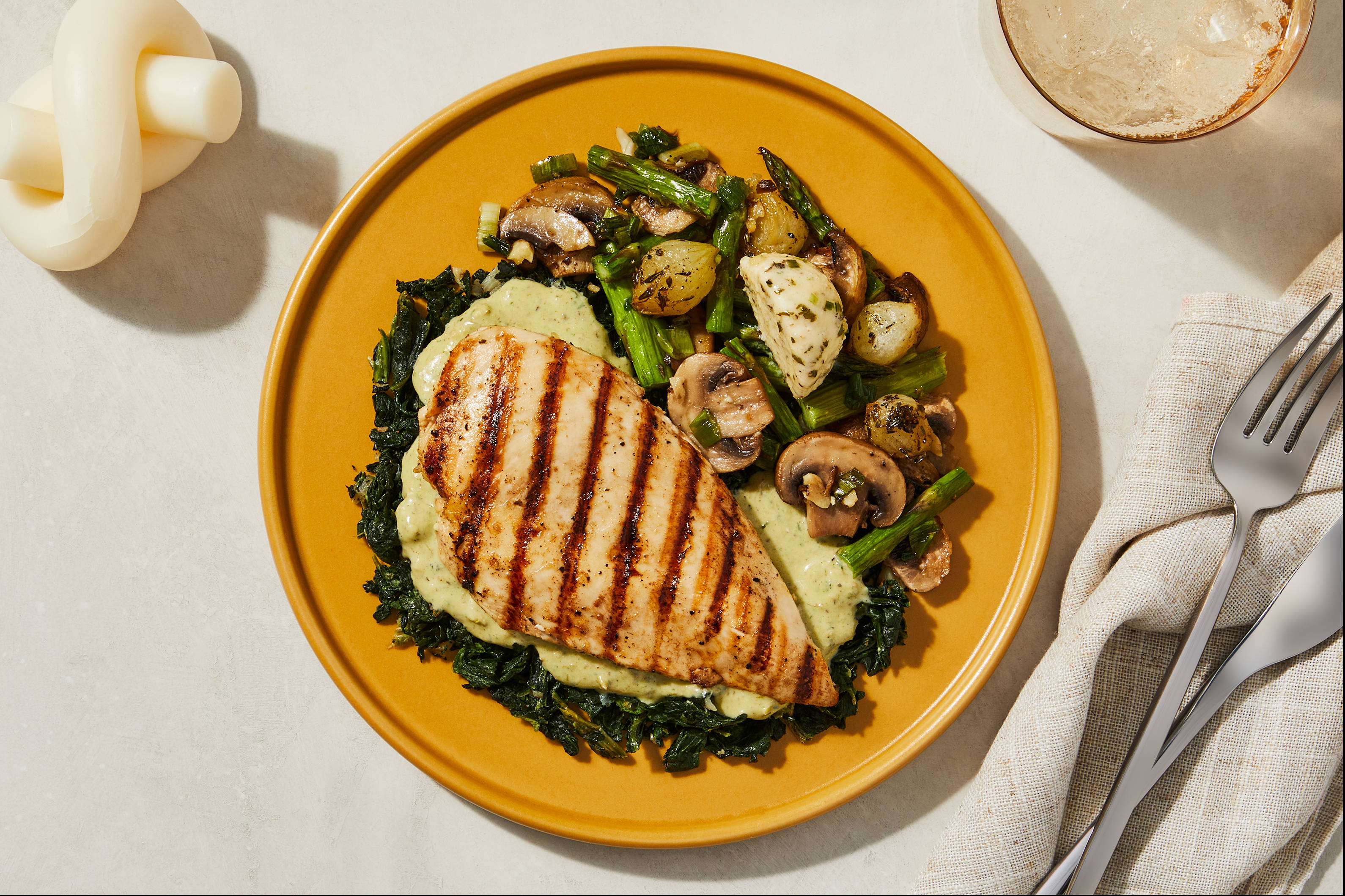Asparagus & Mushroom Chicken
