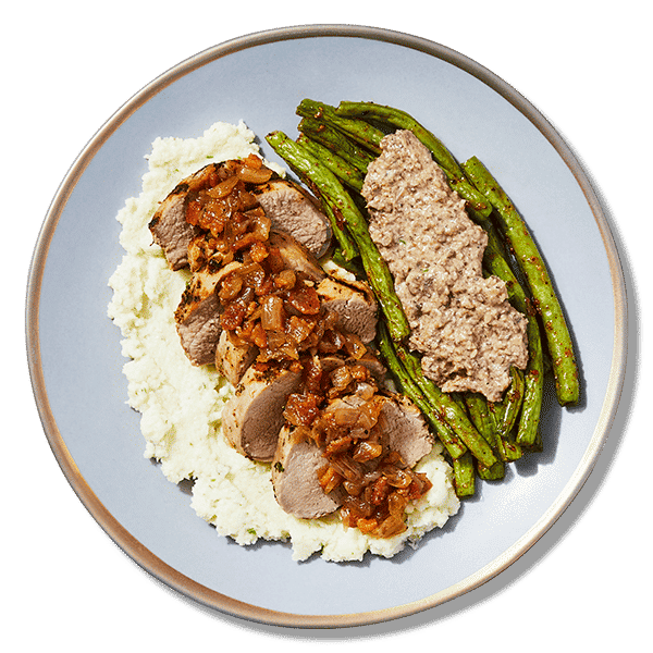 Bacon & Onion Pork Tenderloin
