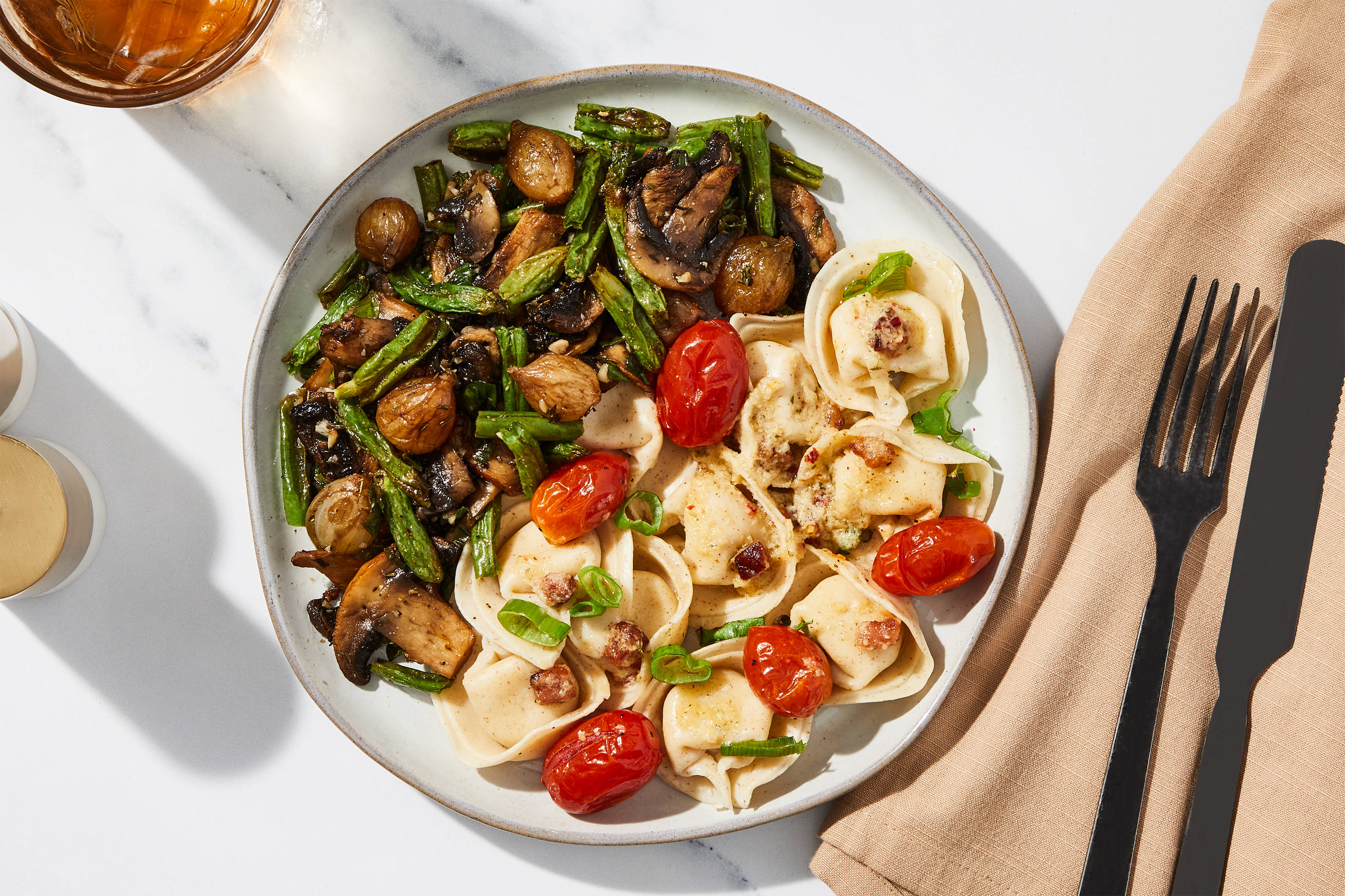 Bacon Butter Tortellini