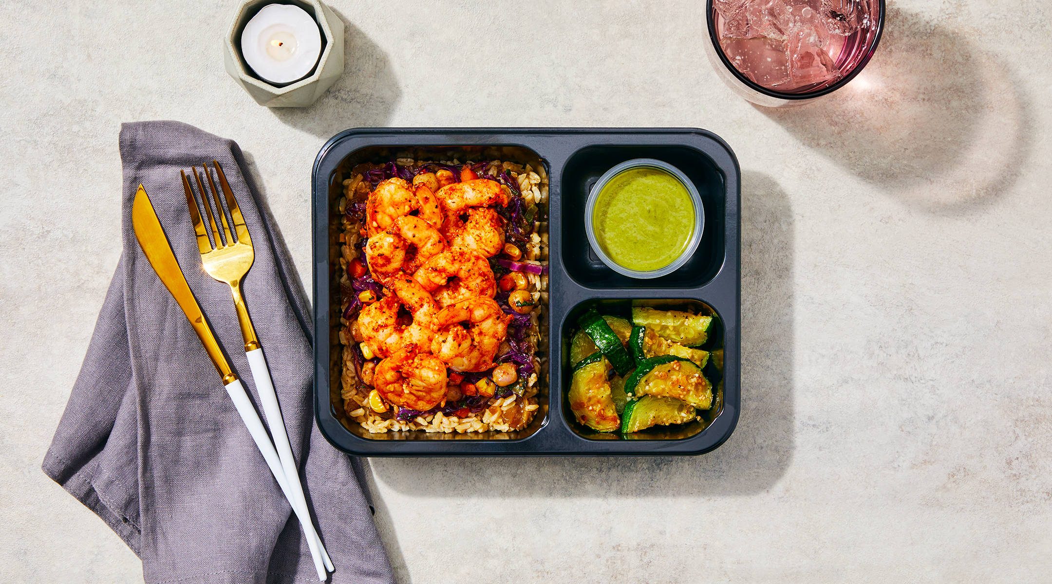 Baja Shrimp Taco Bowl