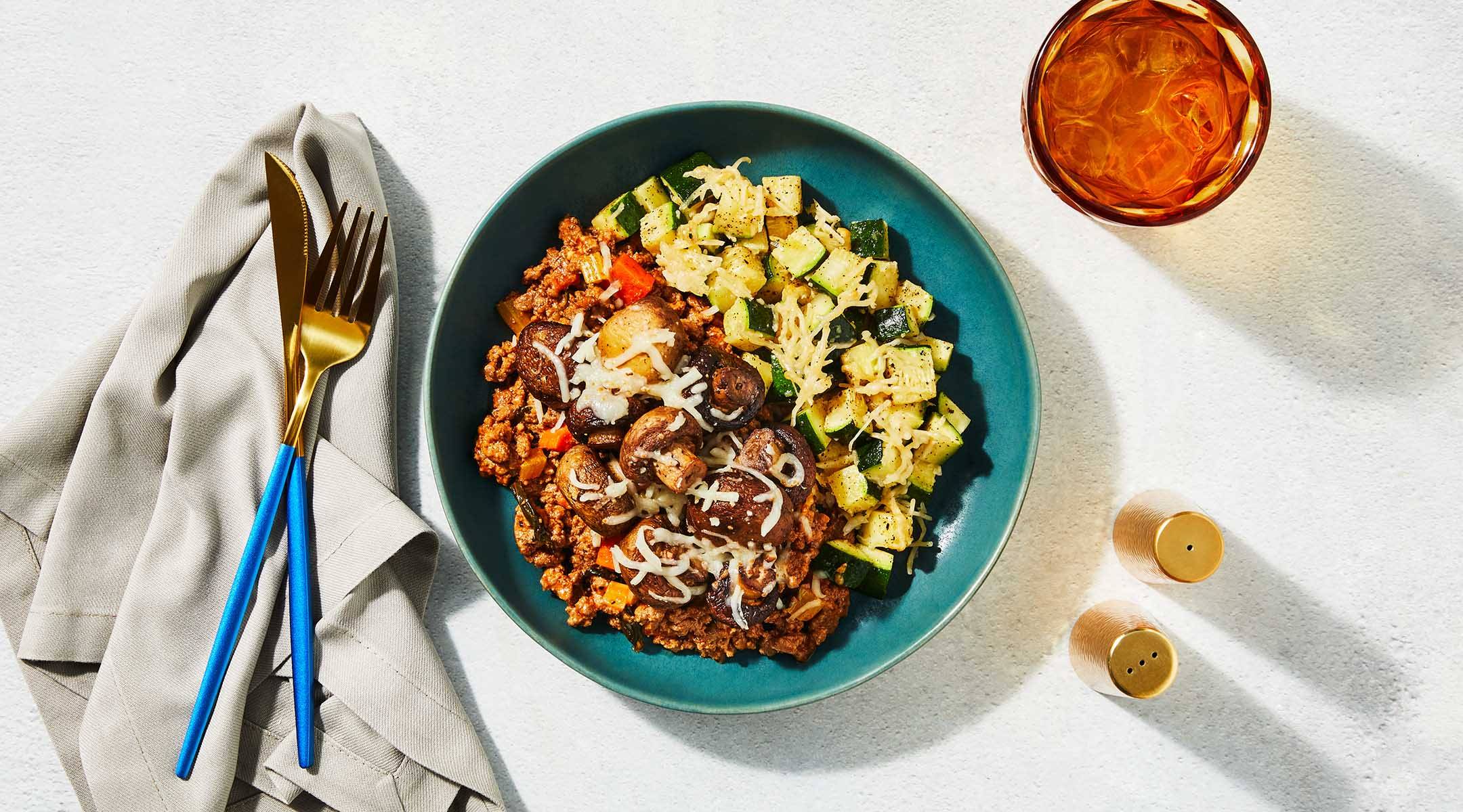 Beef & Mushroom Bolognese