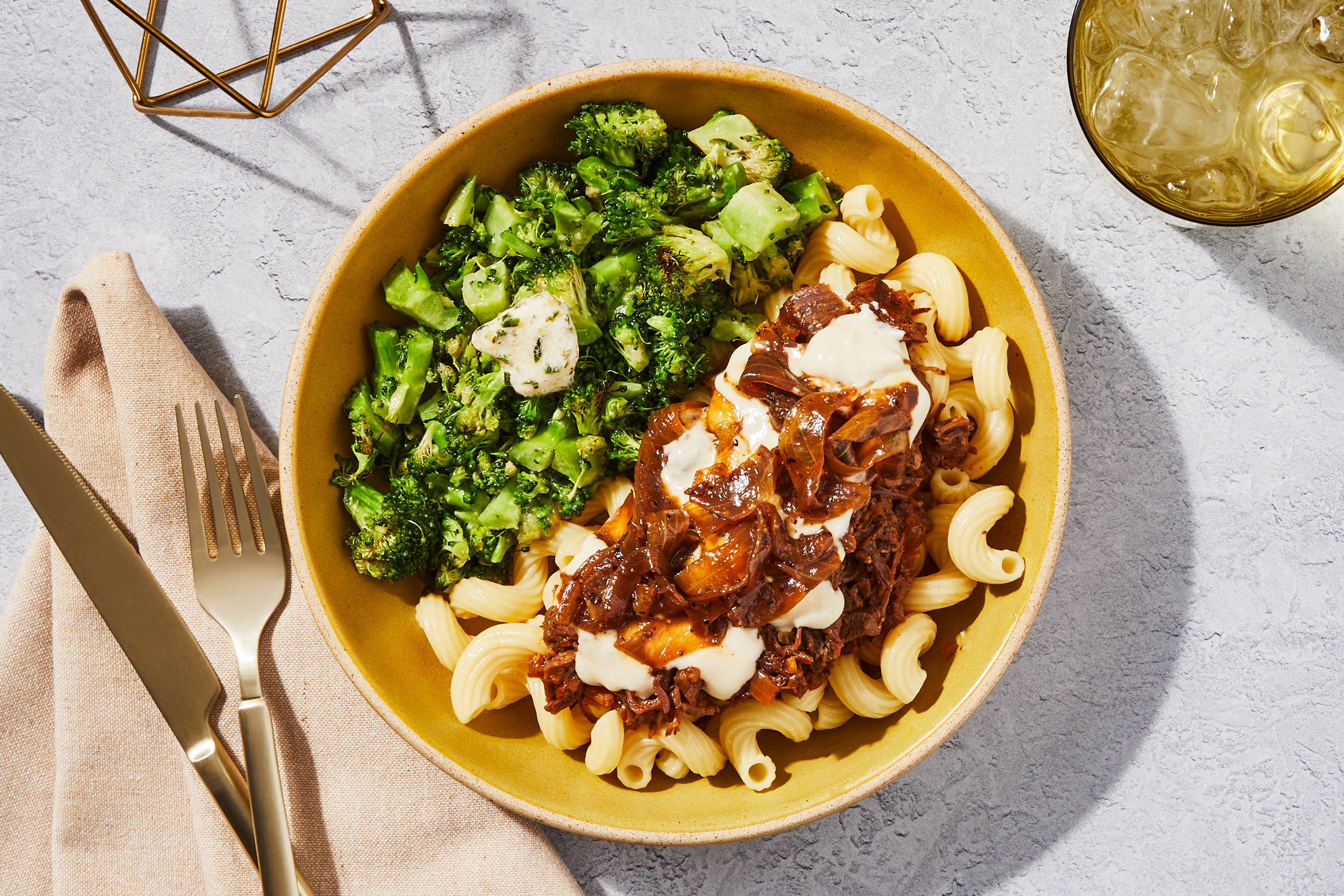 Braised Beef & Smoky Cheddar Cavatappi