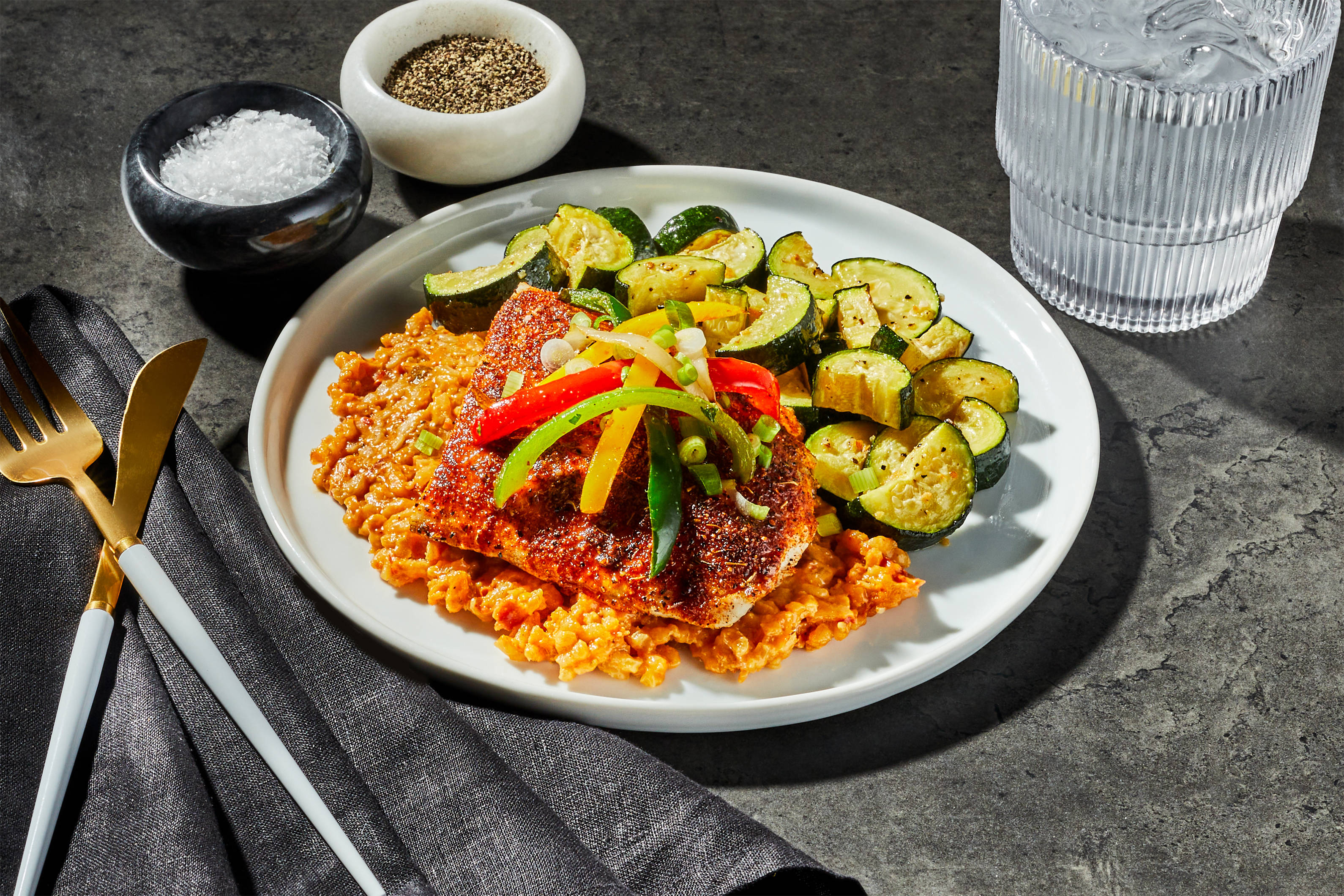 Cajun-Spiced Barramundi
