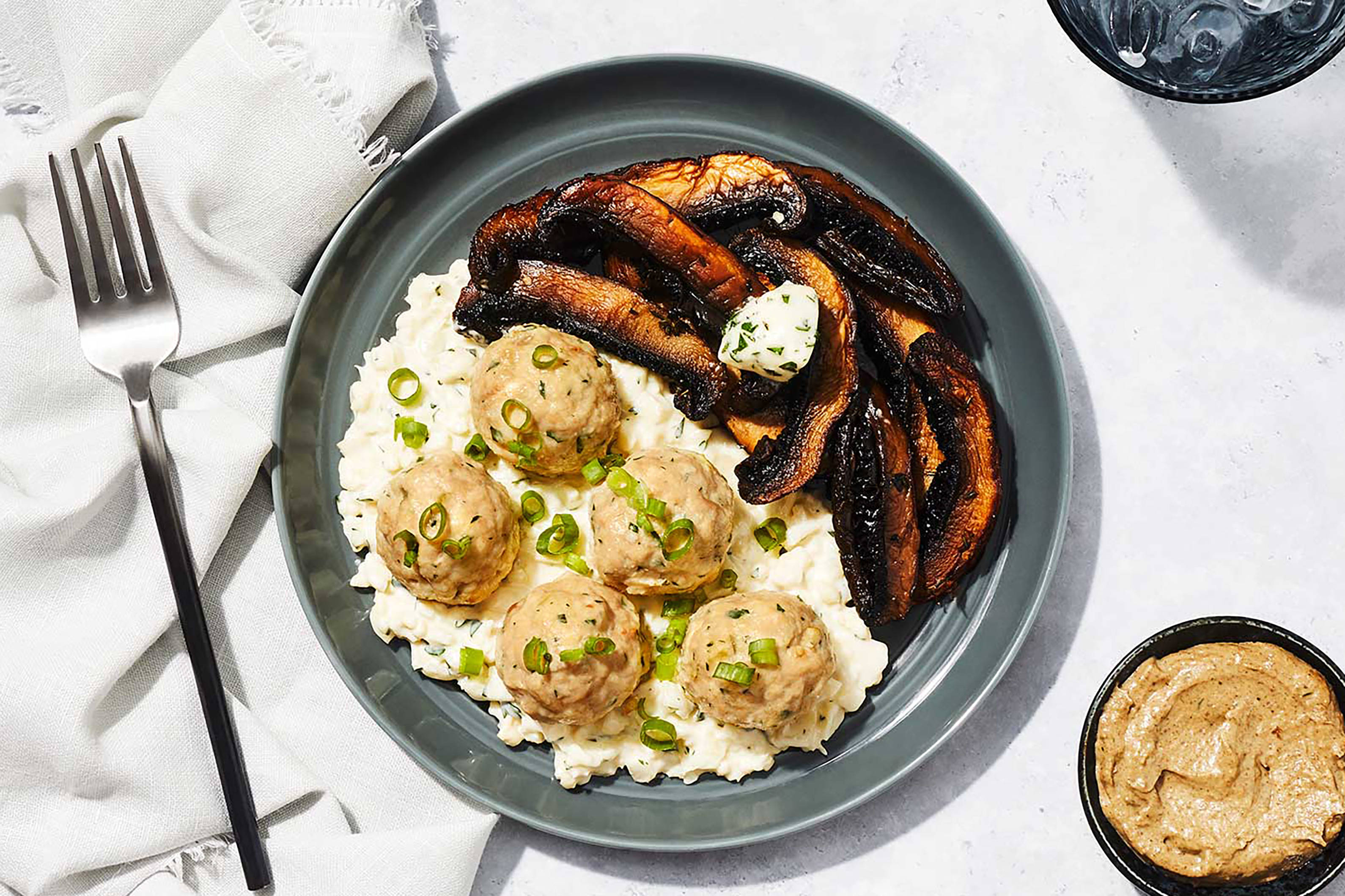 Chicken Stroganoff Meatballs
