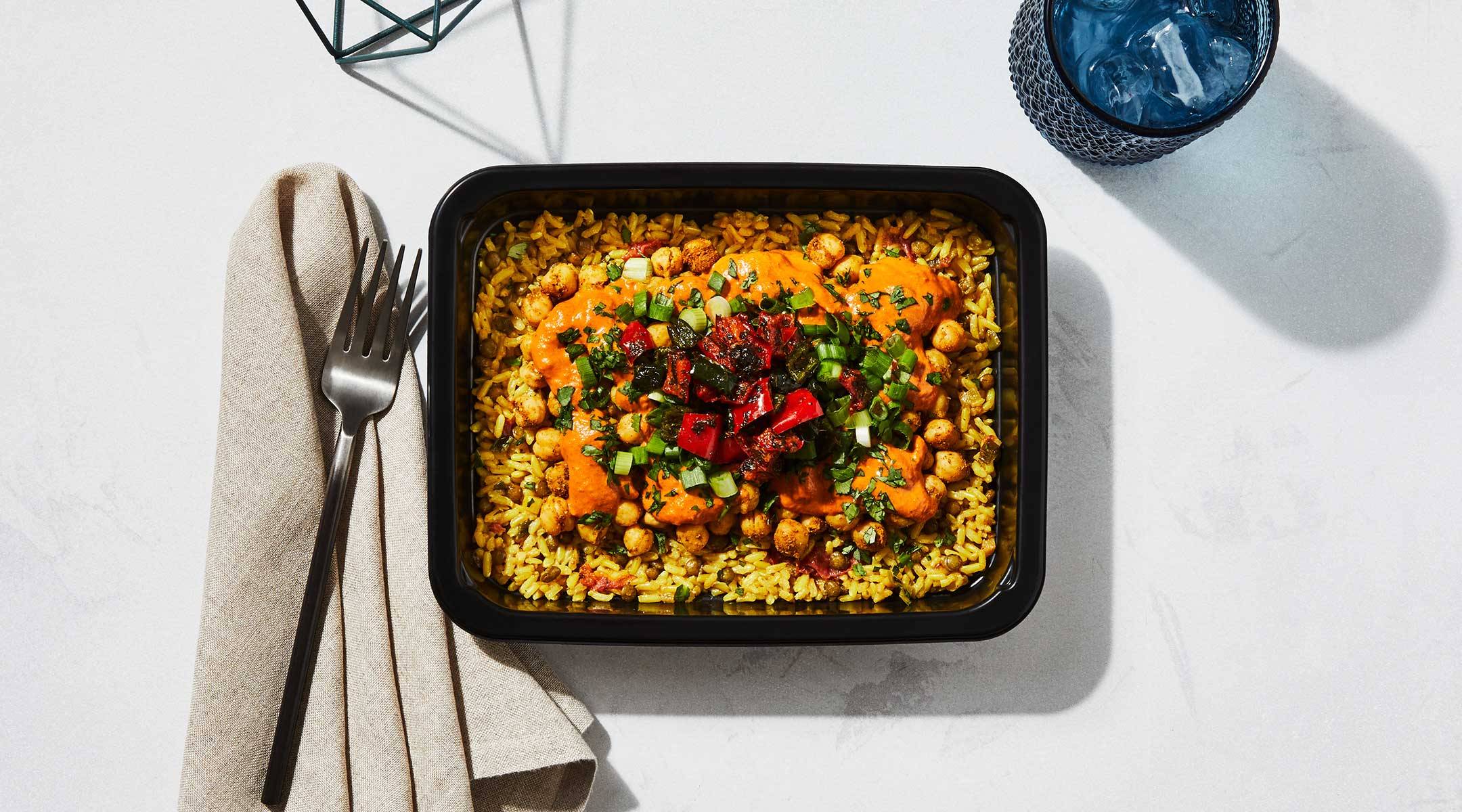 Chickpea Tikka Masala Bowl