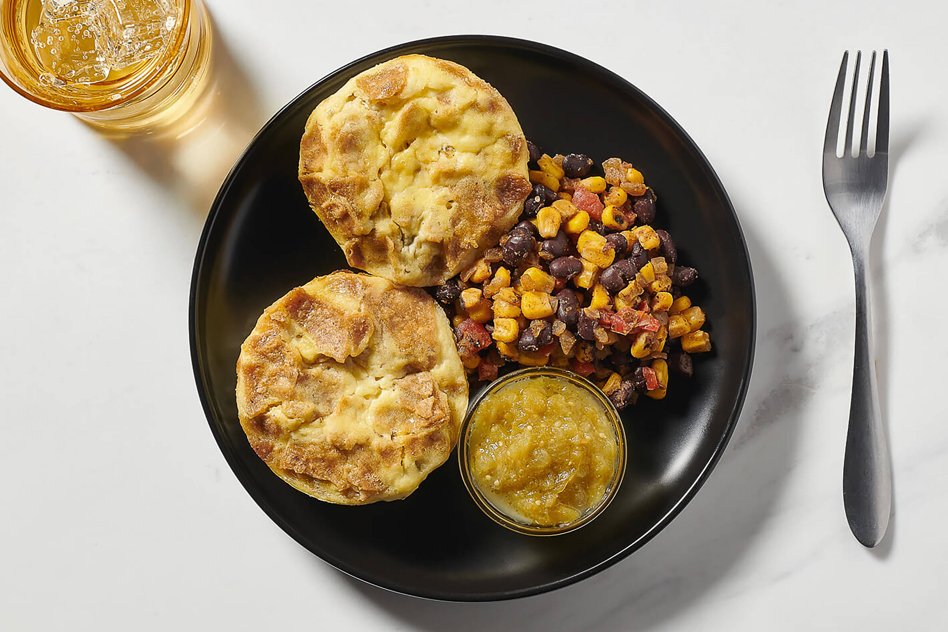 Chilaquiles Frittata Cups