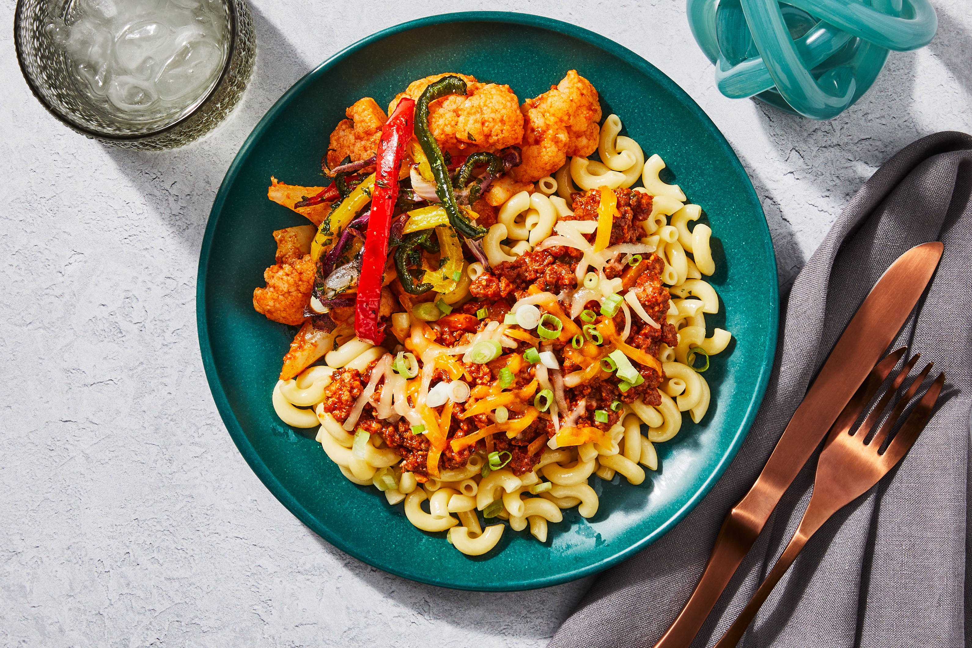 Chorizo Chili Mac