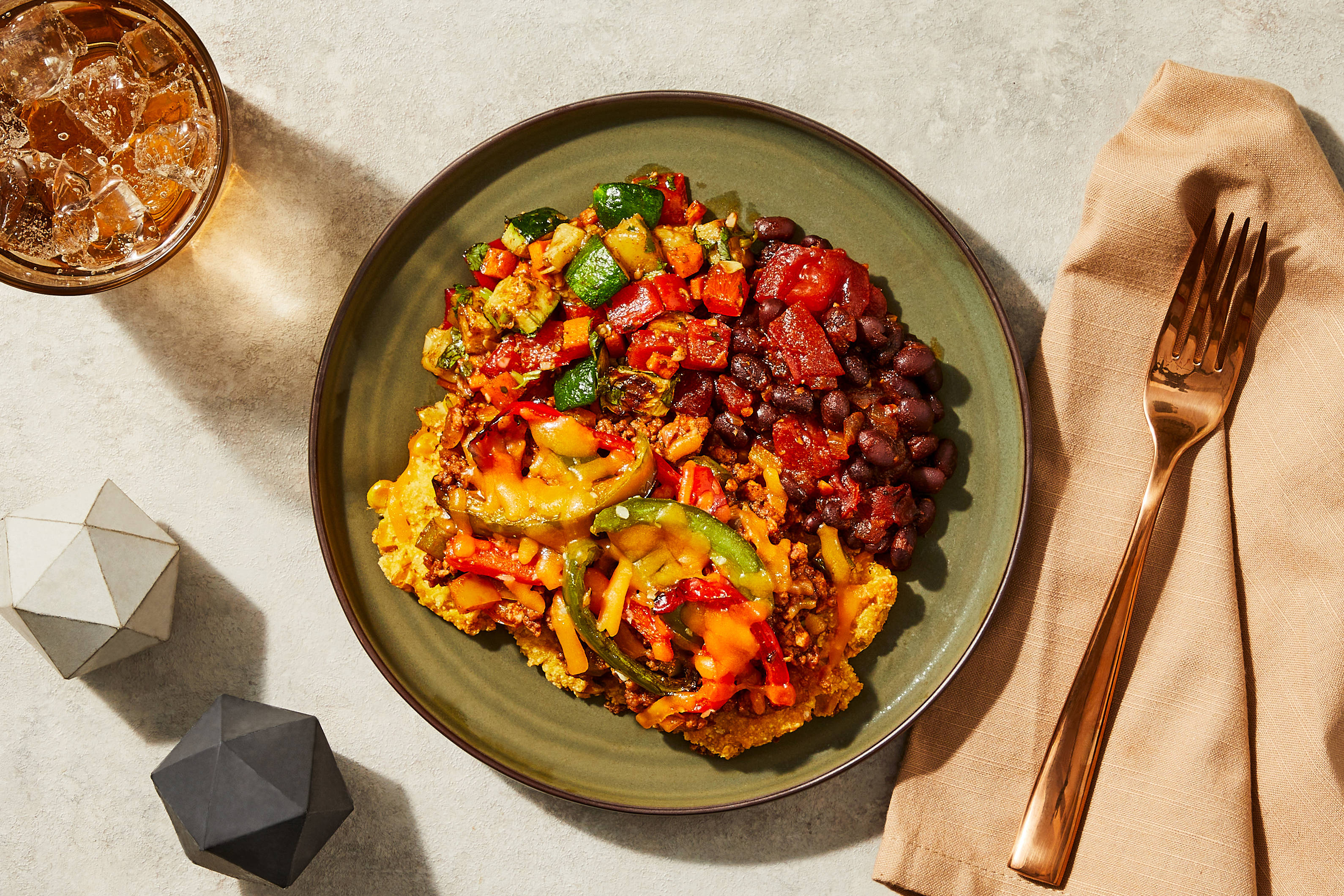 Chorizo Chili Tamale Casserole