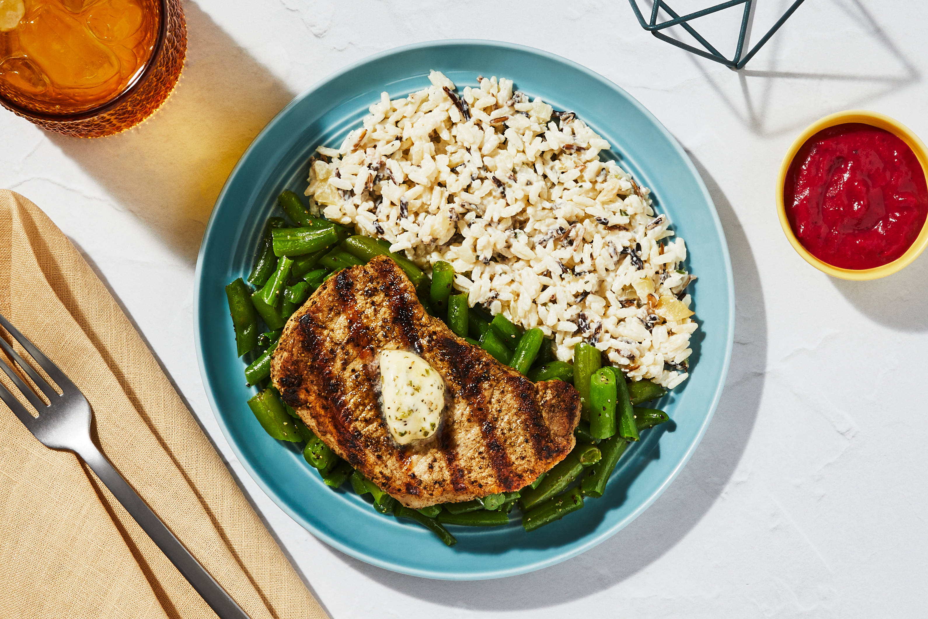 Cran-Apple Pork Chop
