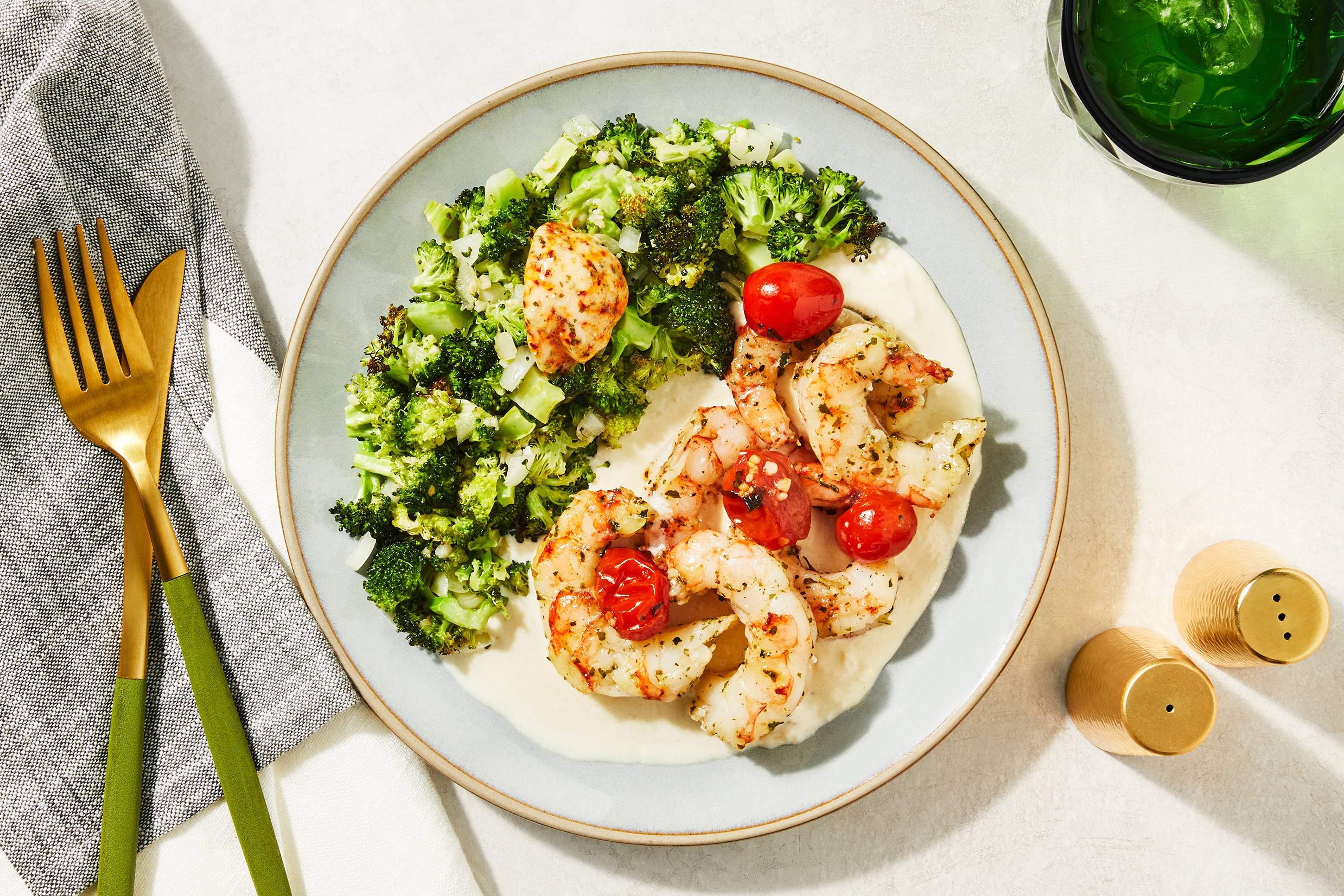 Creamy Parmesan Shrimp