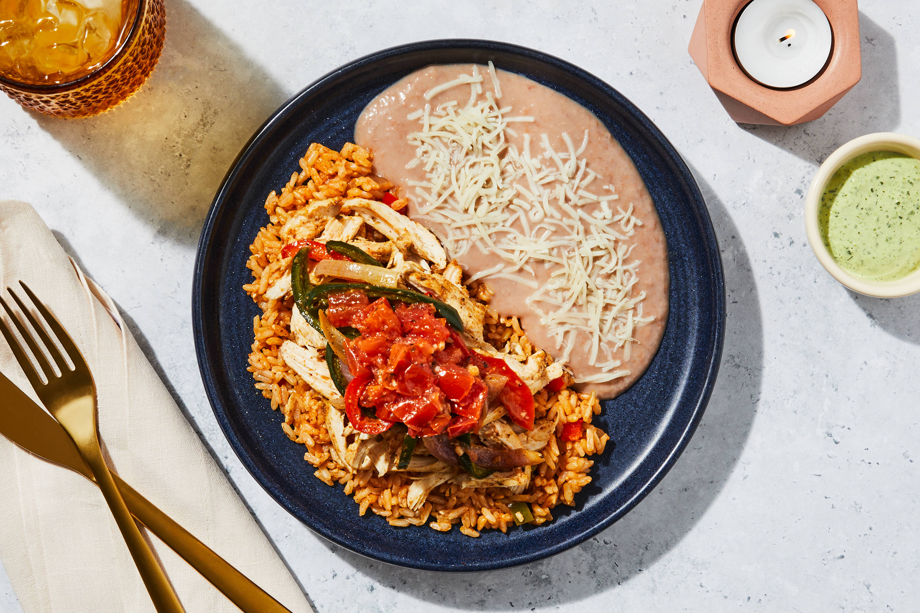Fajita-Style Shredded Chicken