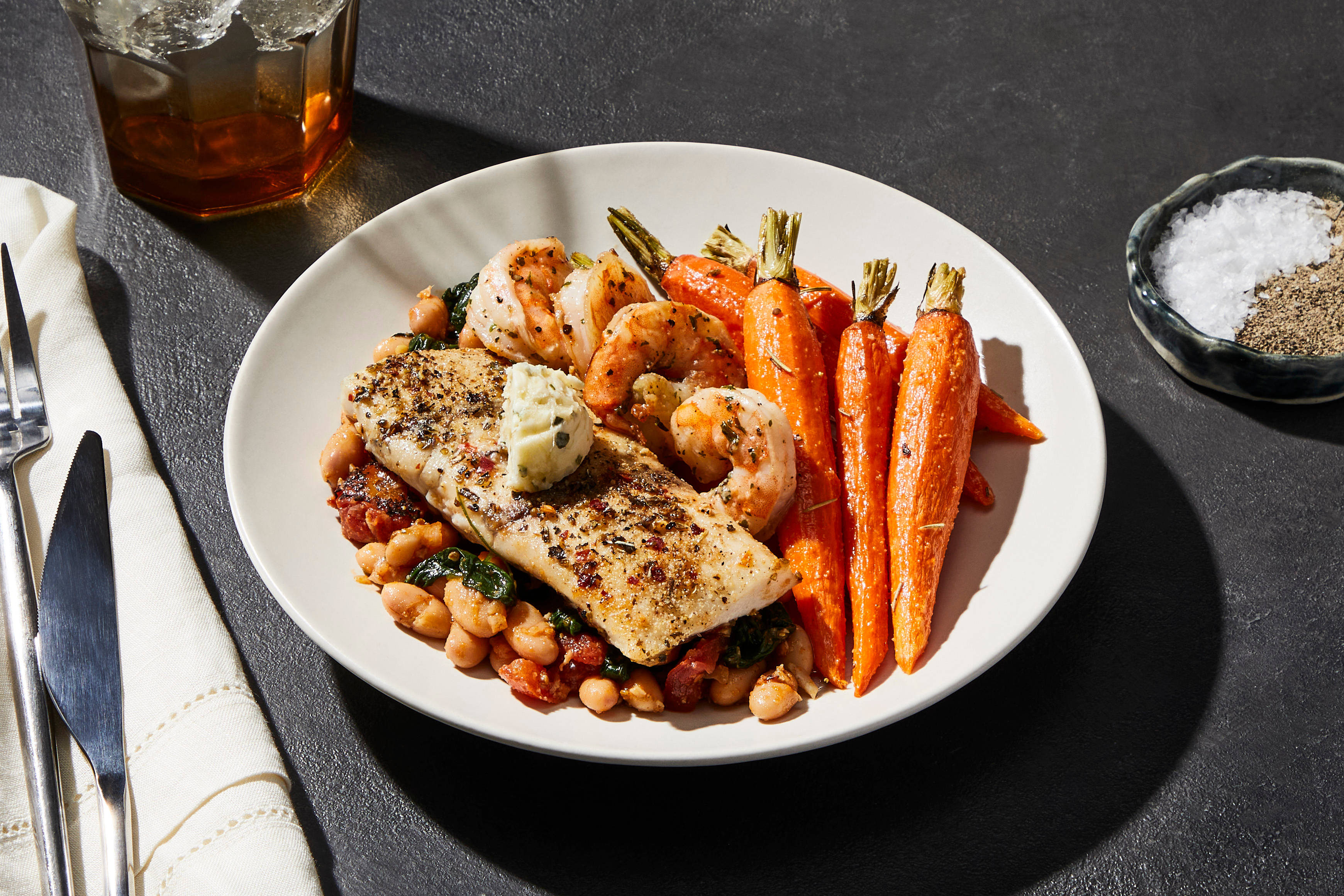 Fennel Barramundi & Garlic Shrimp