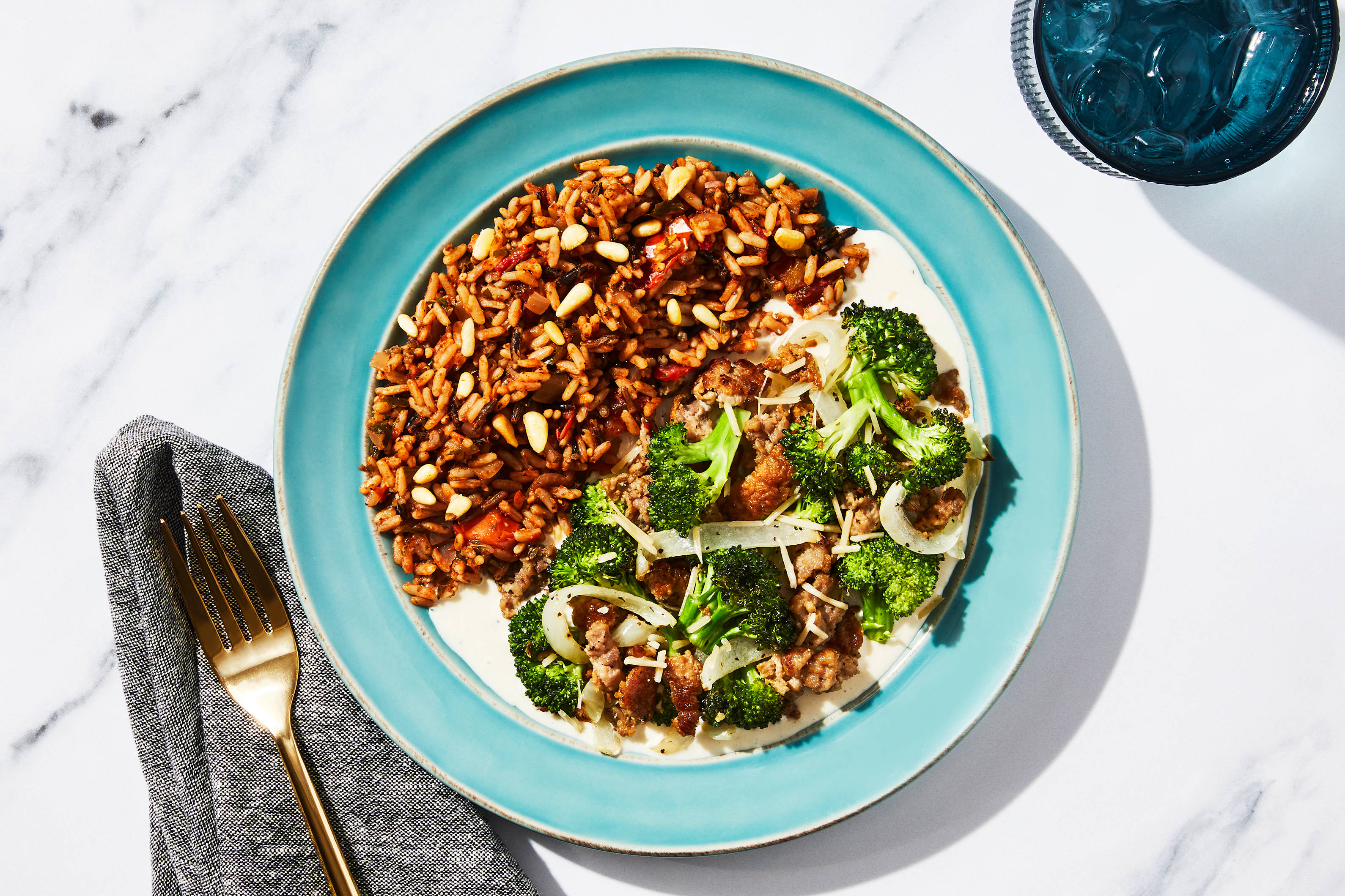 Fennel Sausage & Broccoli Saute