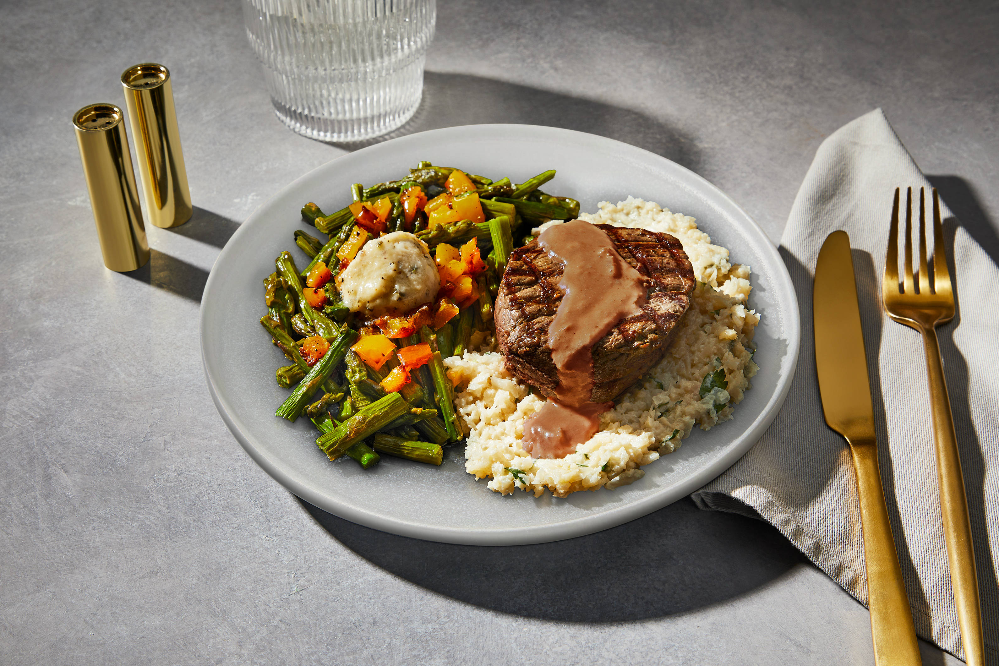 Filet Mignon & Sherry Cream Sauce