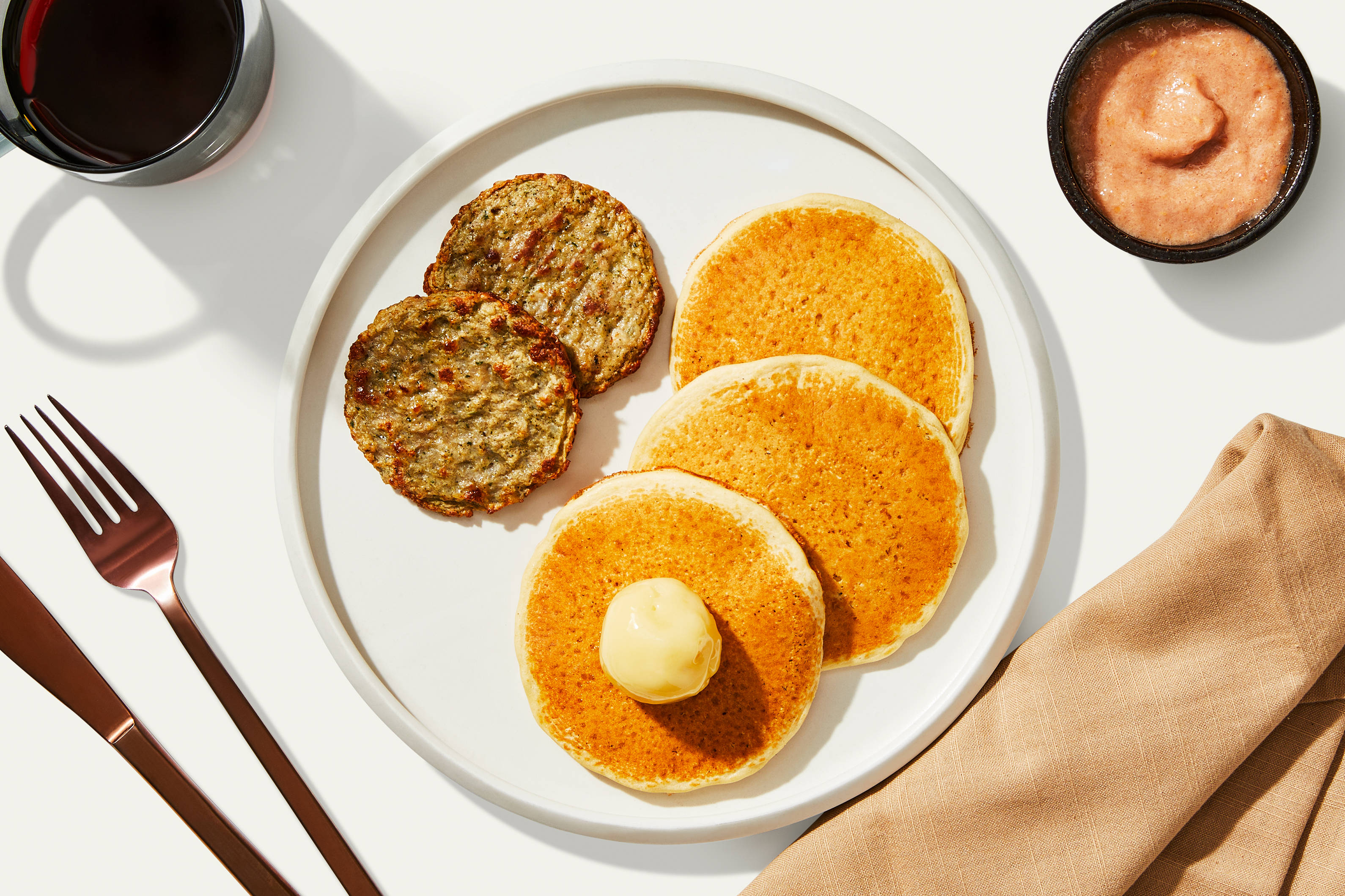 Honey Yogurt Pancakes