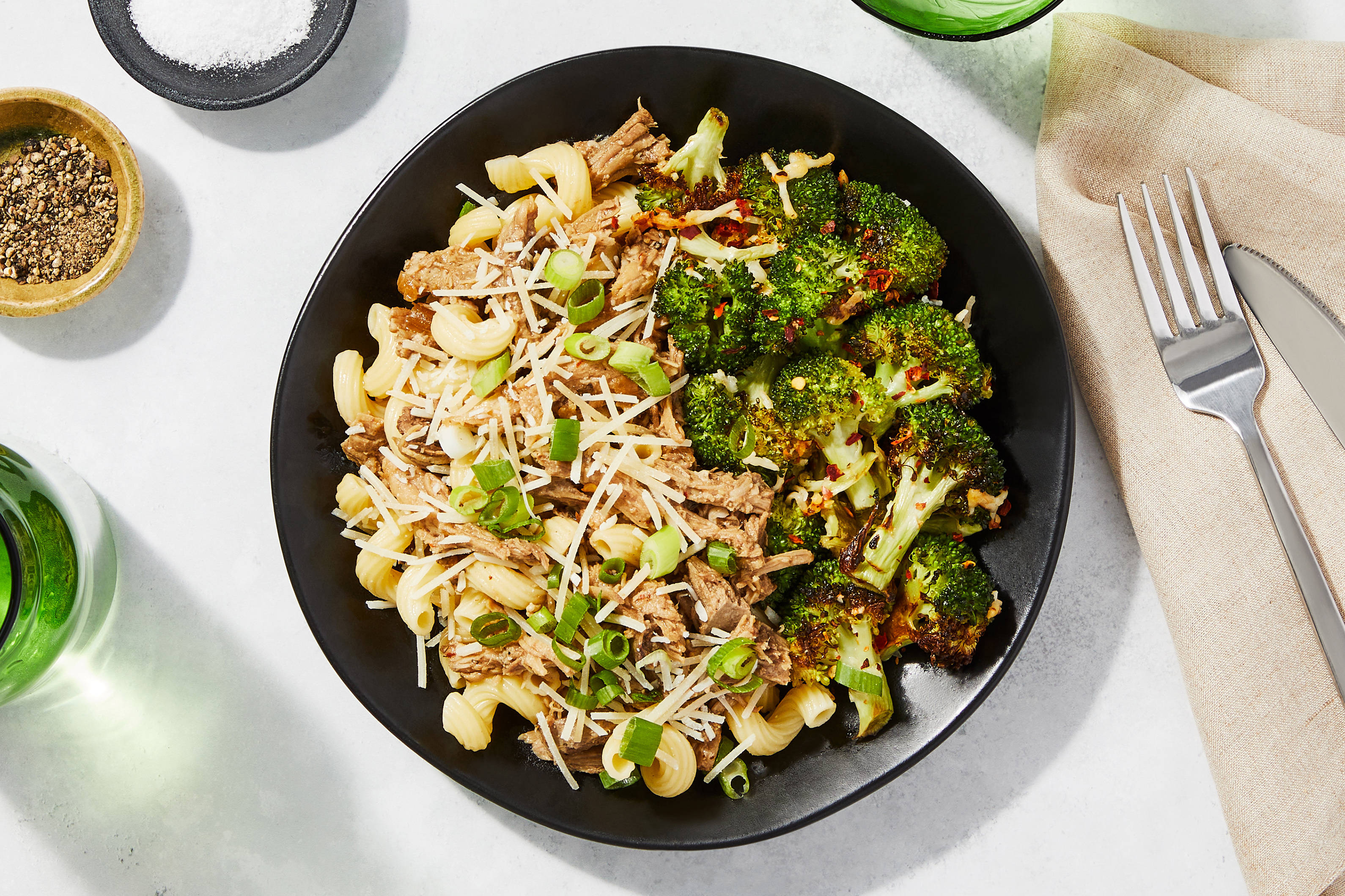 Italian Roasted Pork Ragu Pasta
