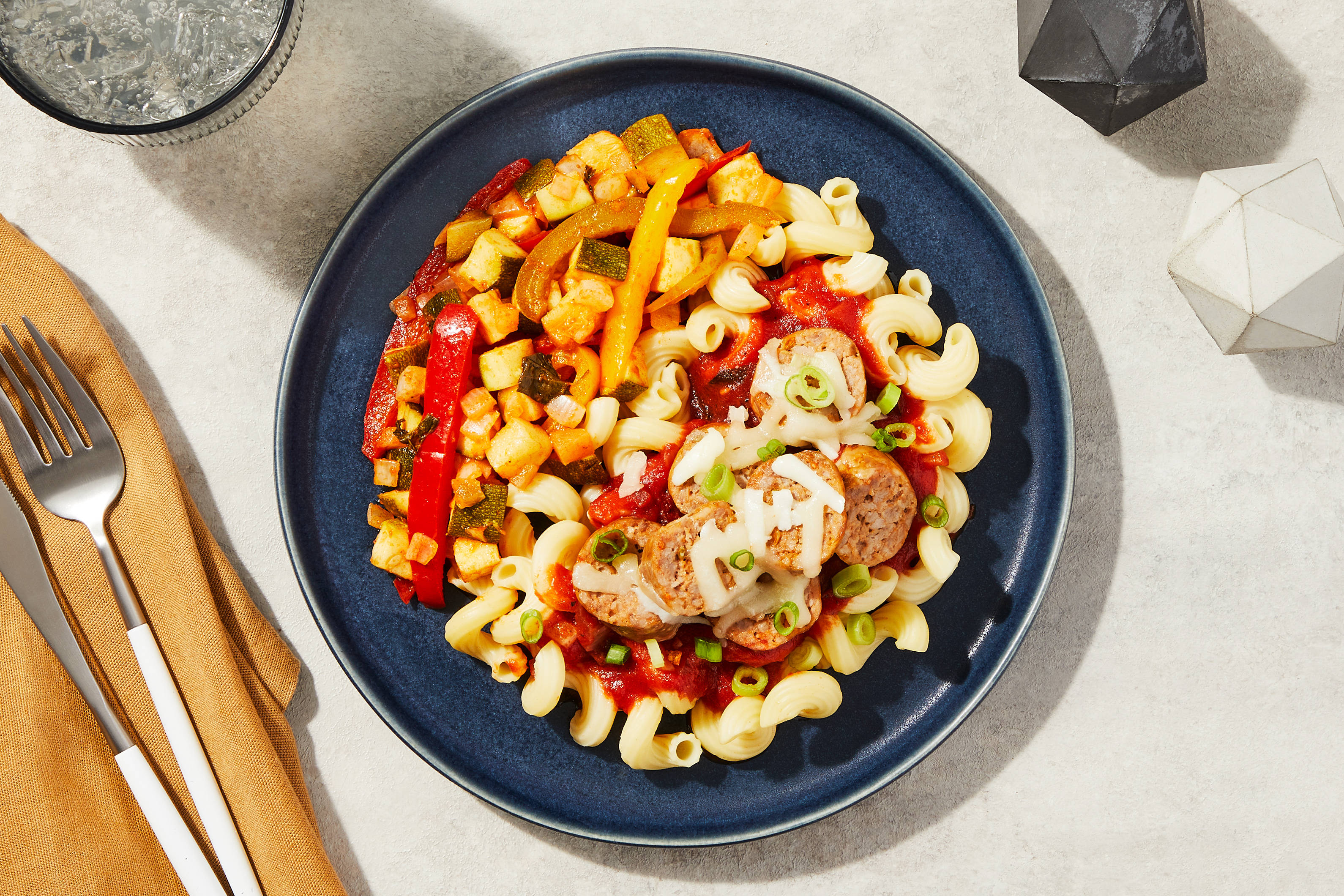 Italian Sausage Marinara Pasta
