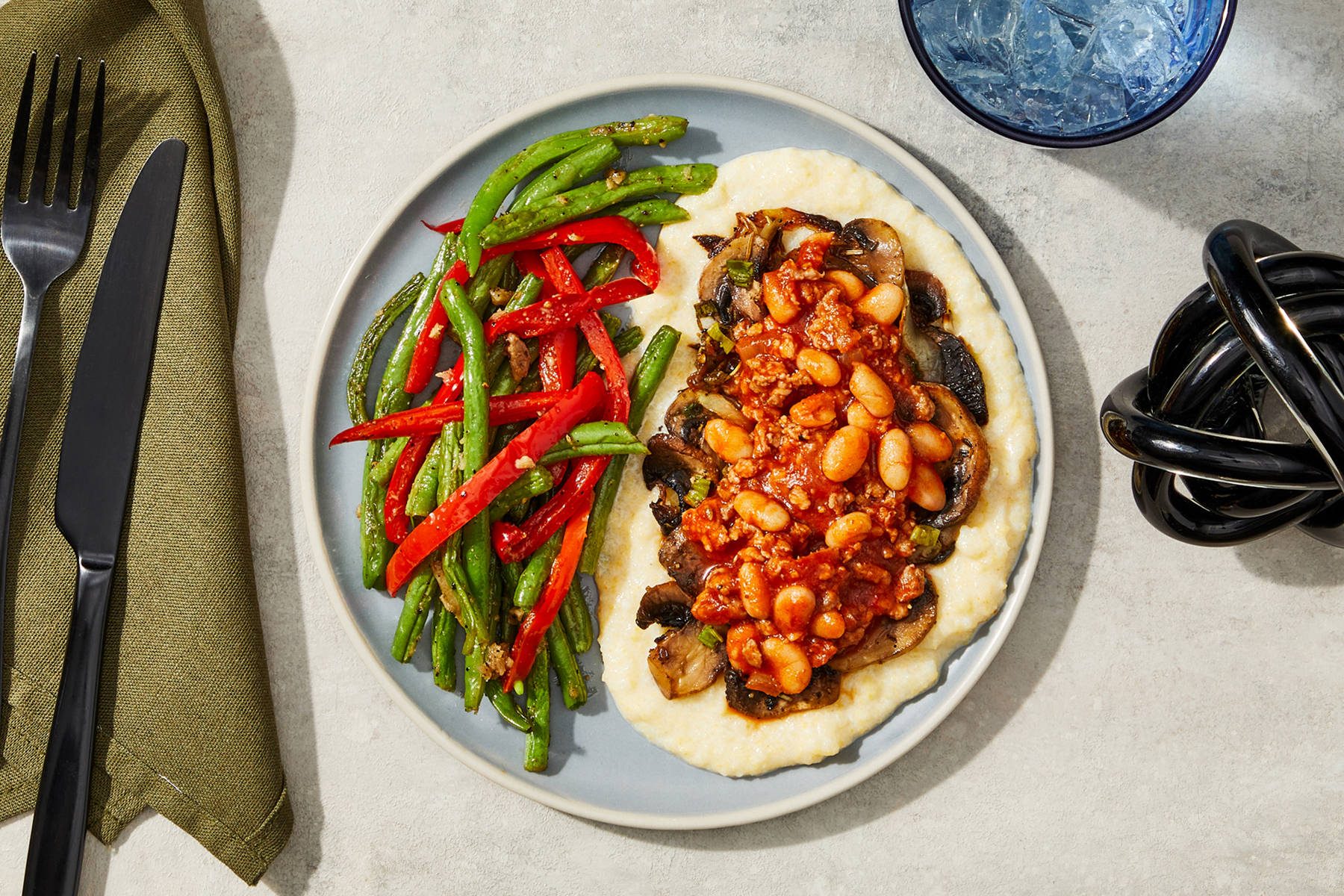 Italian Sausage Ragù & Mushrooms