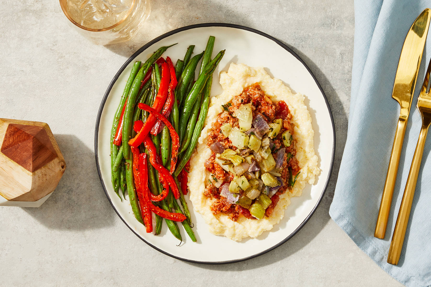 Italian Sausage, Fennel & Polenta