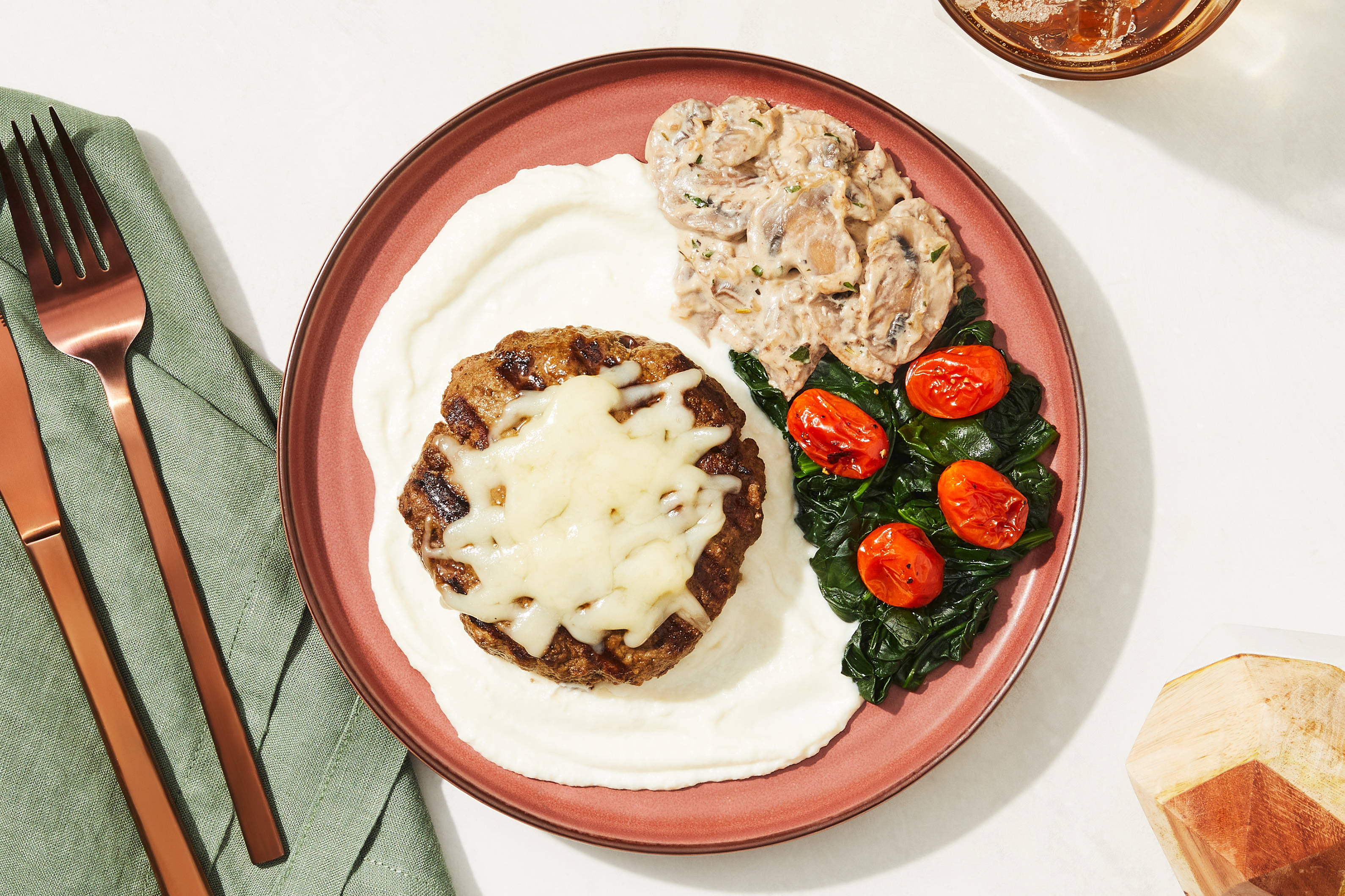 Keto Mushroom Burger