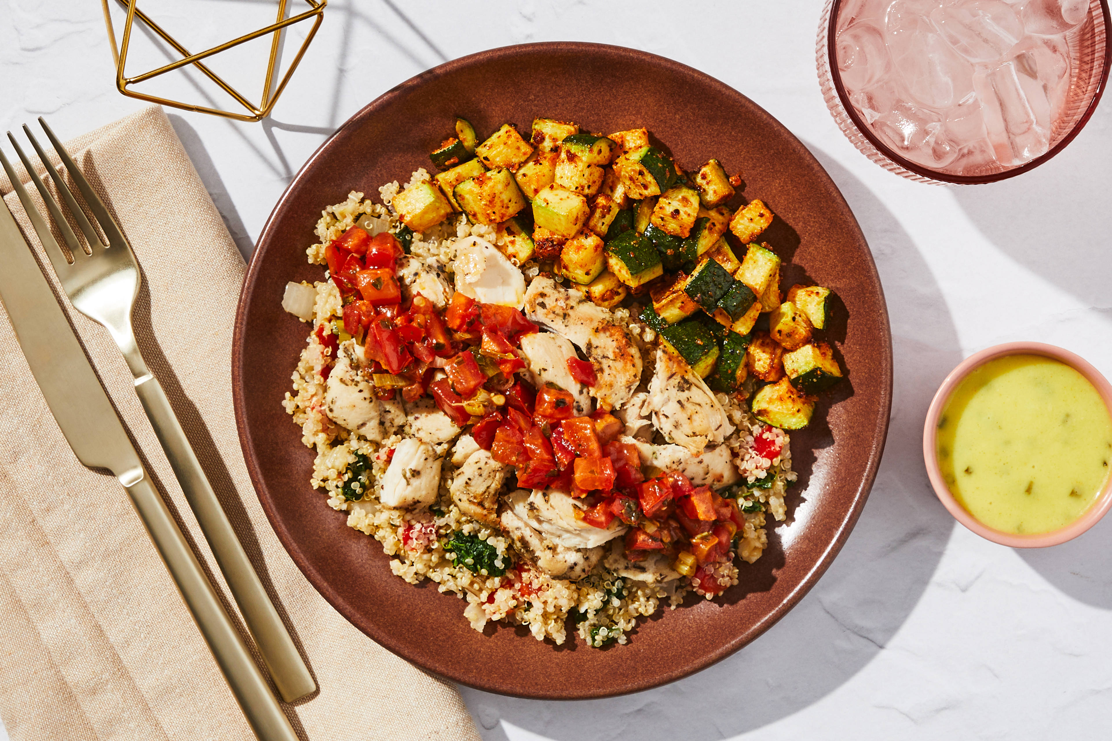 Lebanese Chicken & Quinoa Bowl