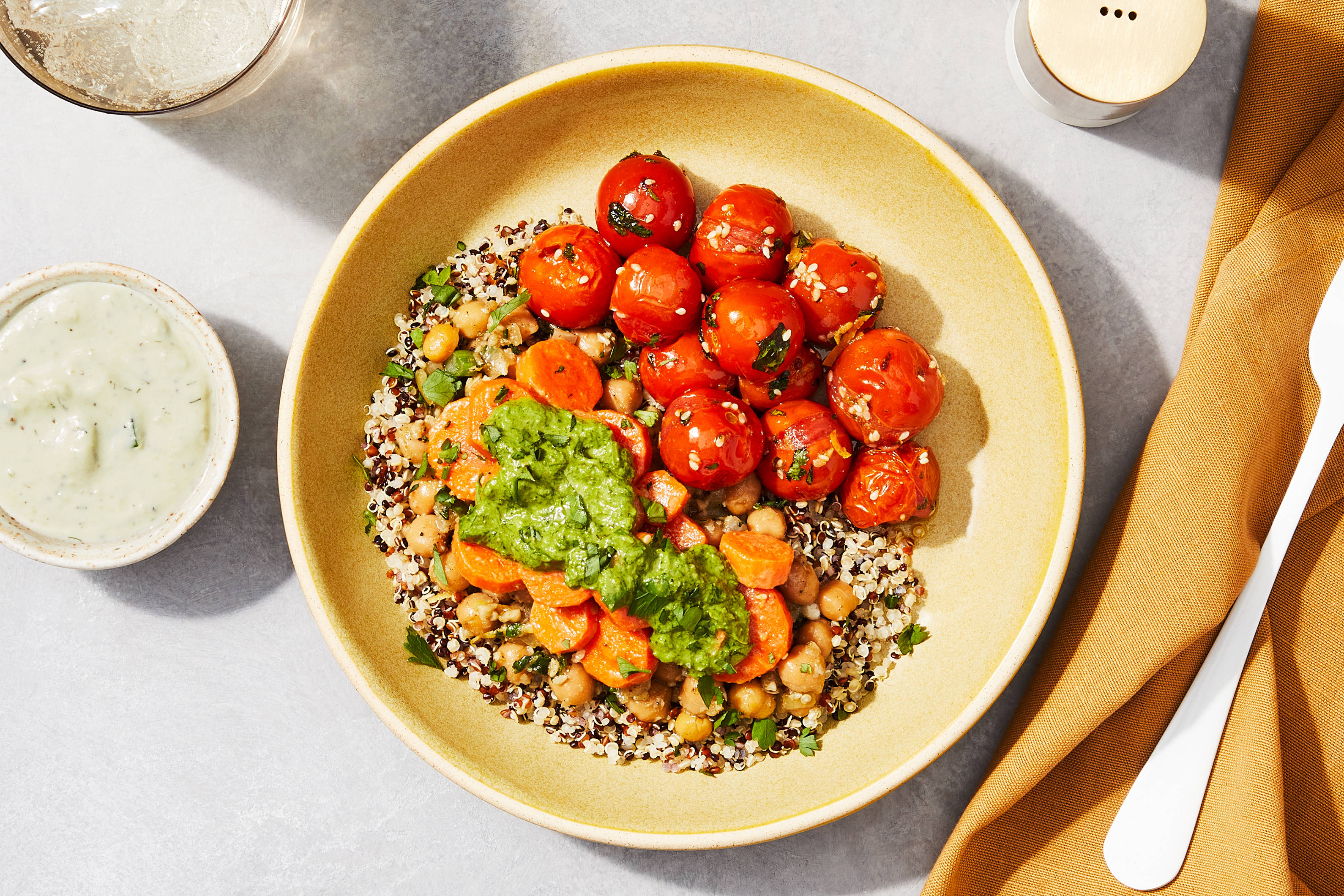 Middle Eastern Chickpea Bowl
