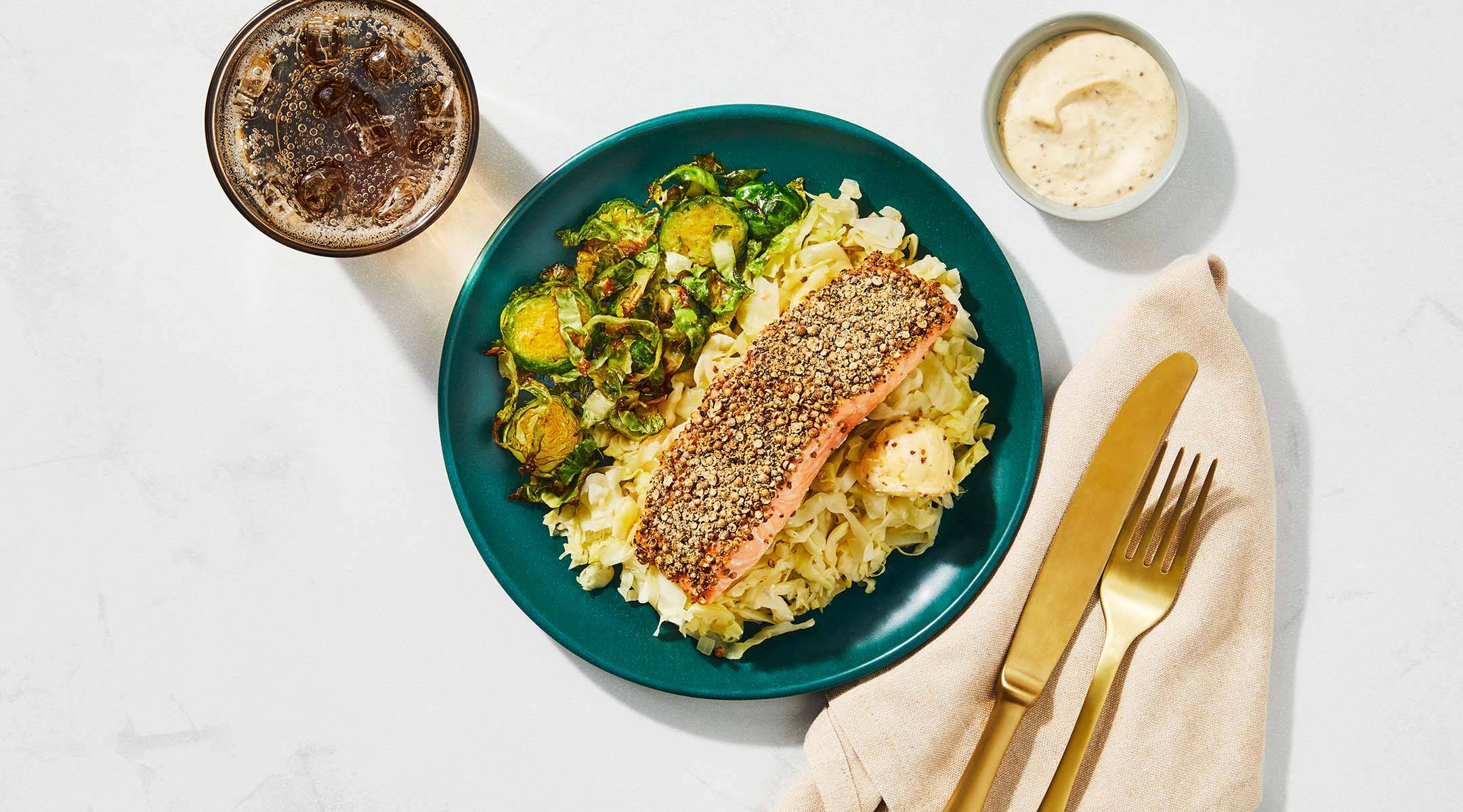 Mustard-Spiced Salmon