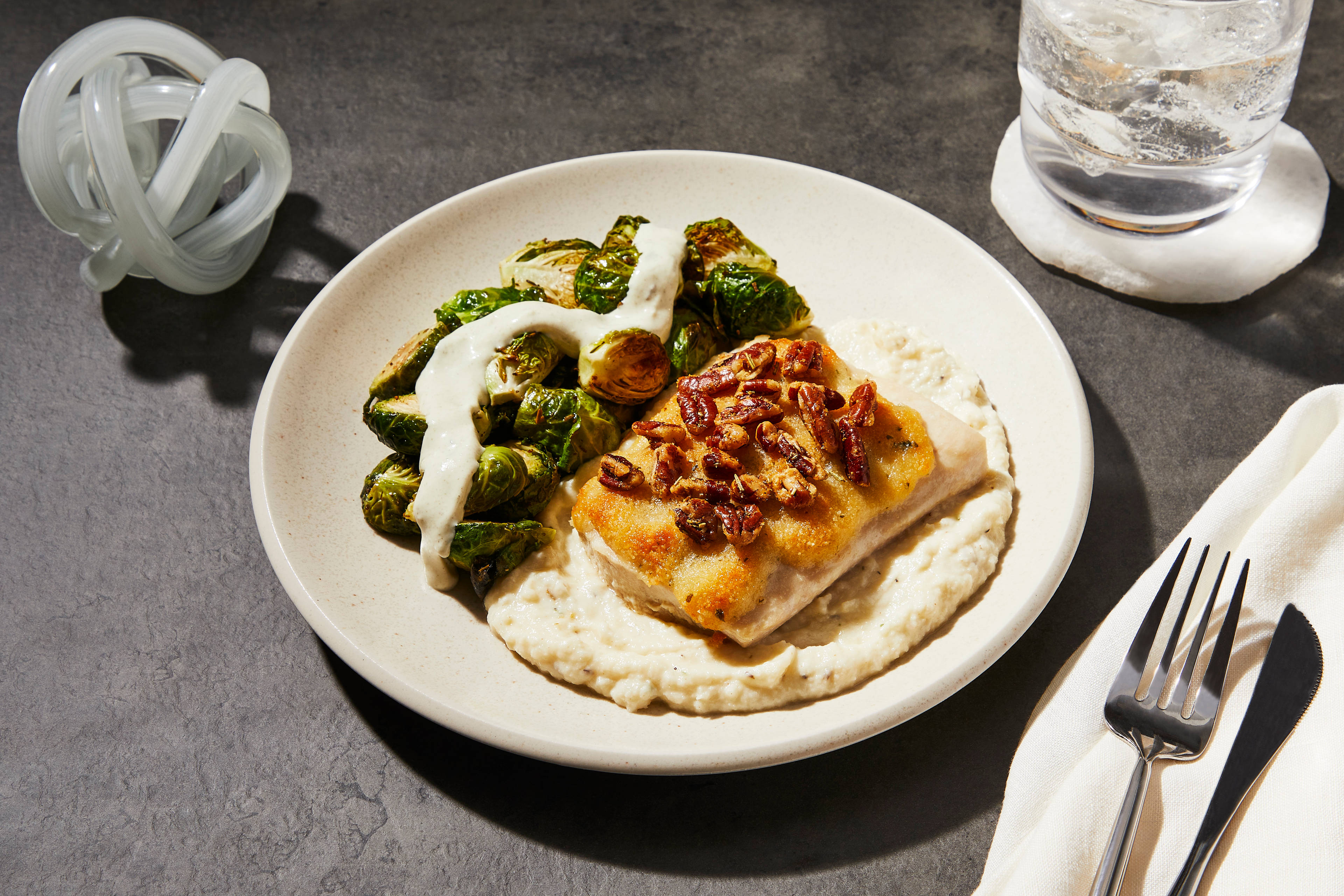 Parmesan & Pecan Mahi Mahi