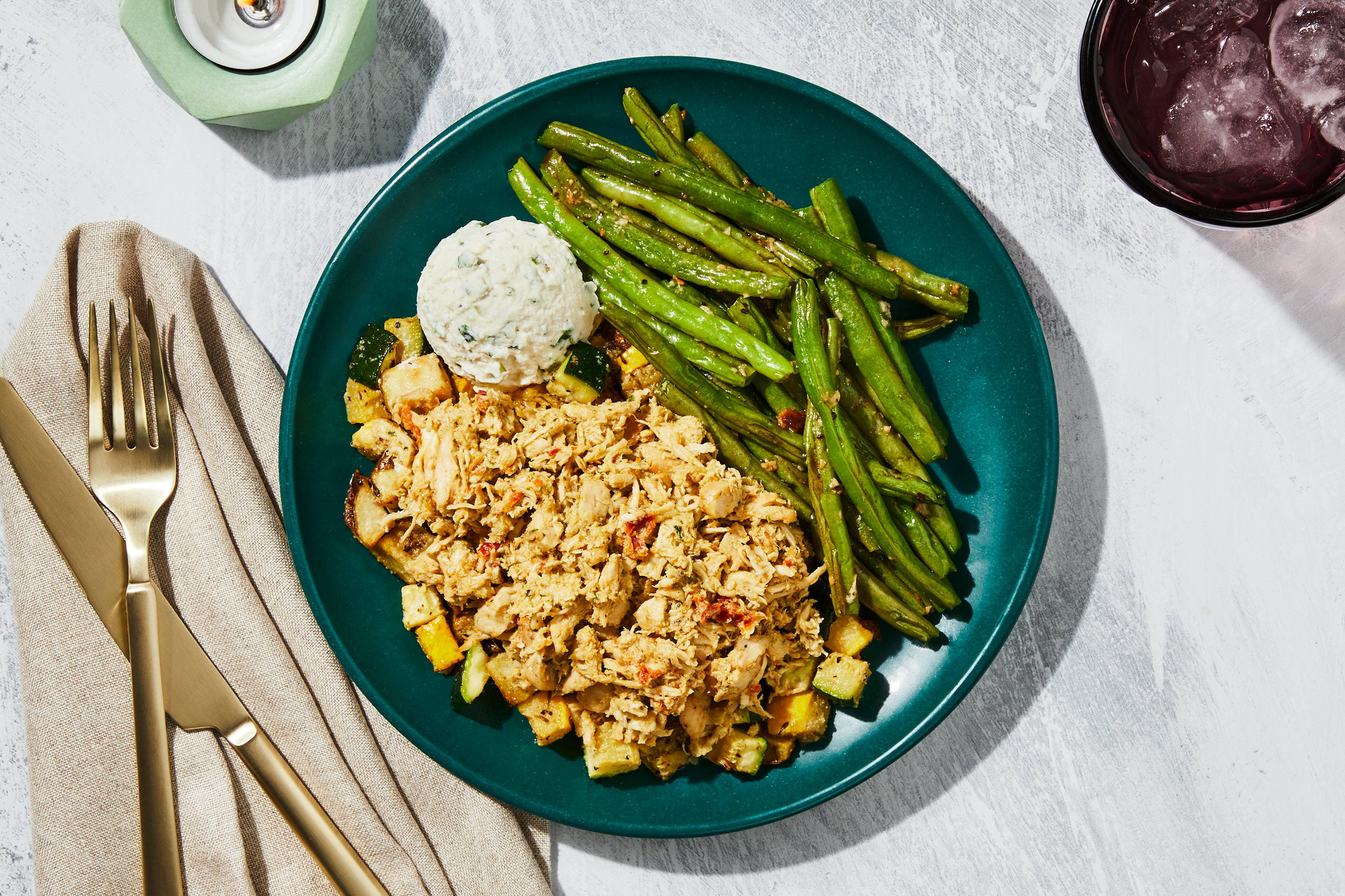 Pesto Ricotta & Sun-Dried Tomato Chicken