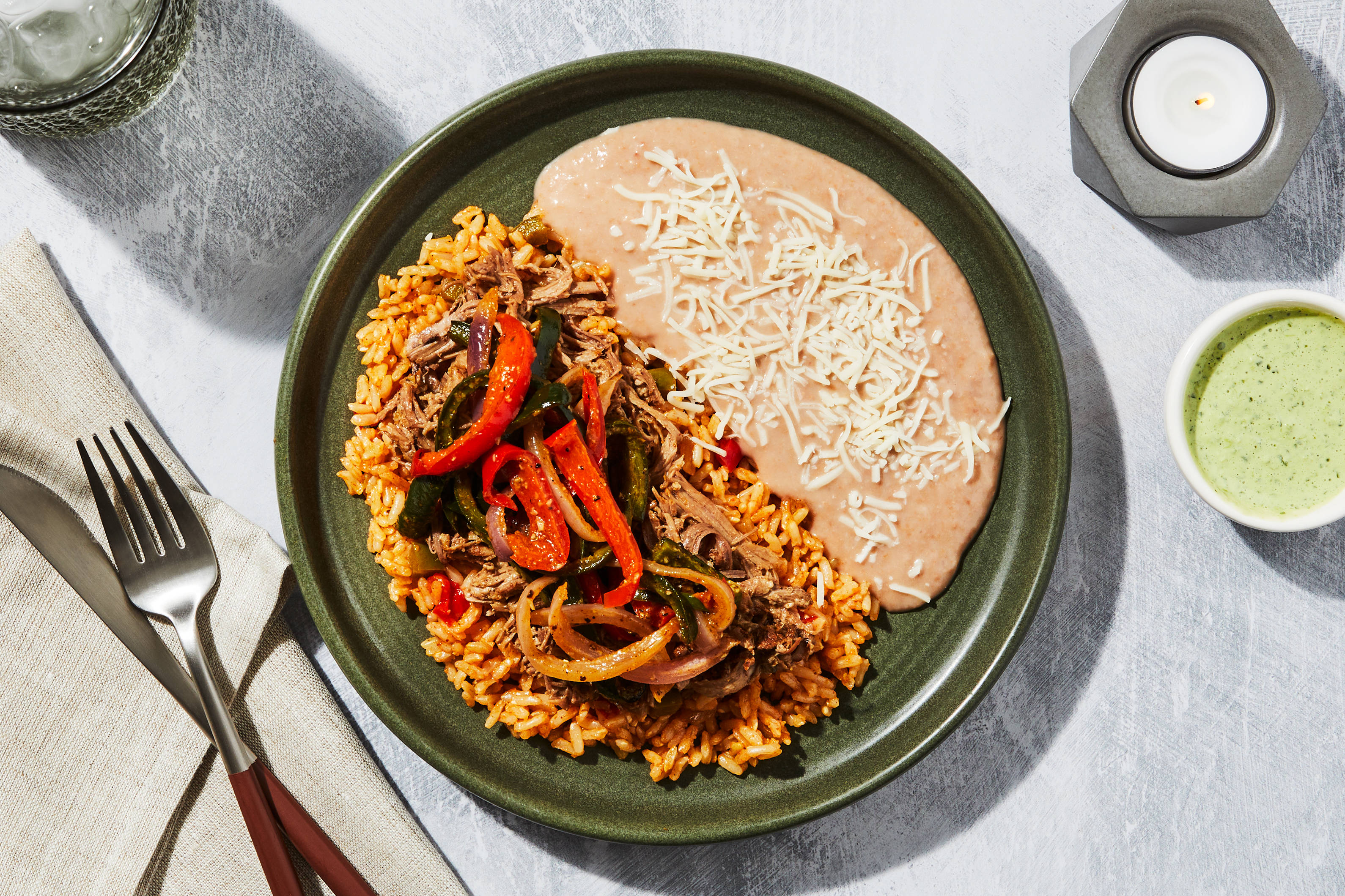 Pork Carnitas & Roasted Peppers