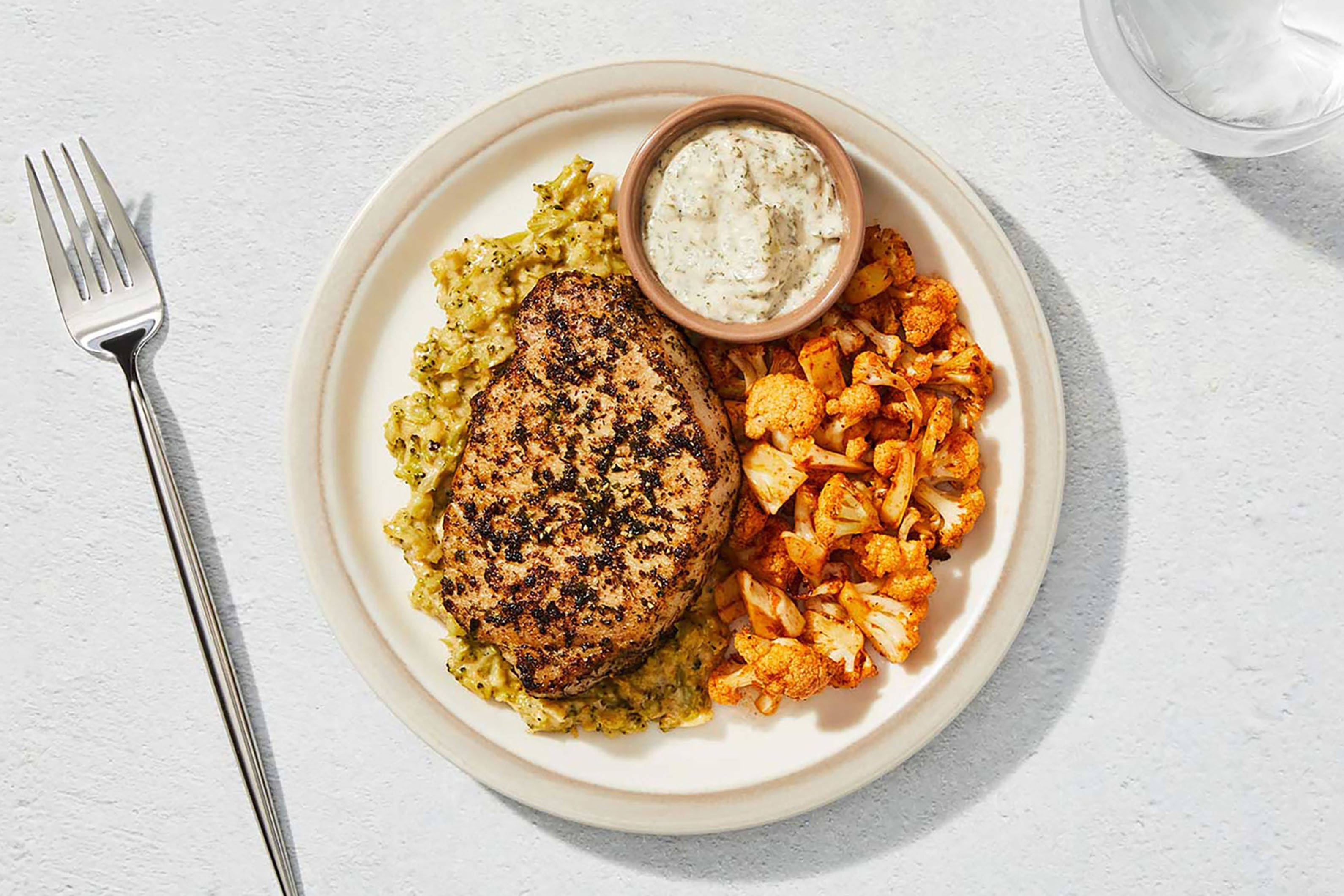 Ranch Baked Pork Chop