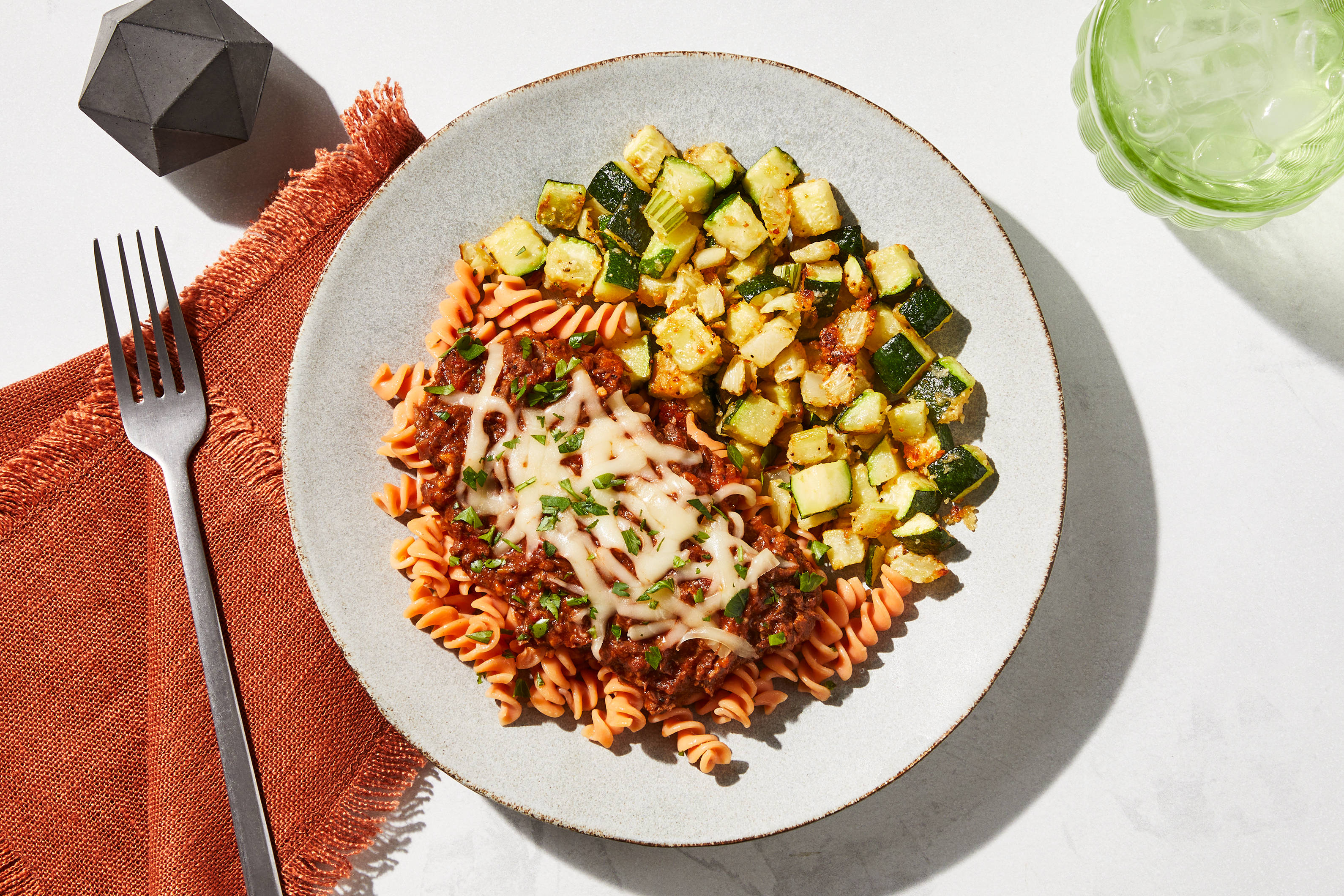 Red Wine Braised Beef Ragù & Fusilli