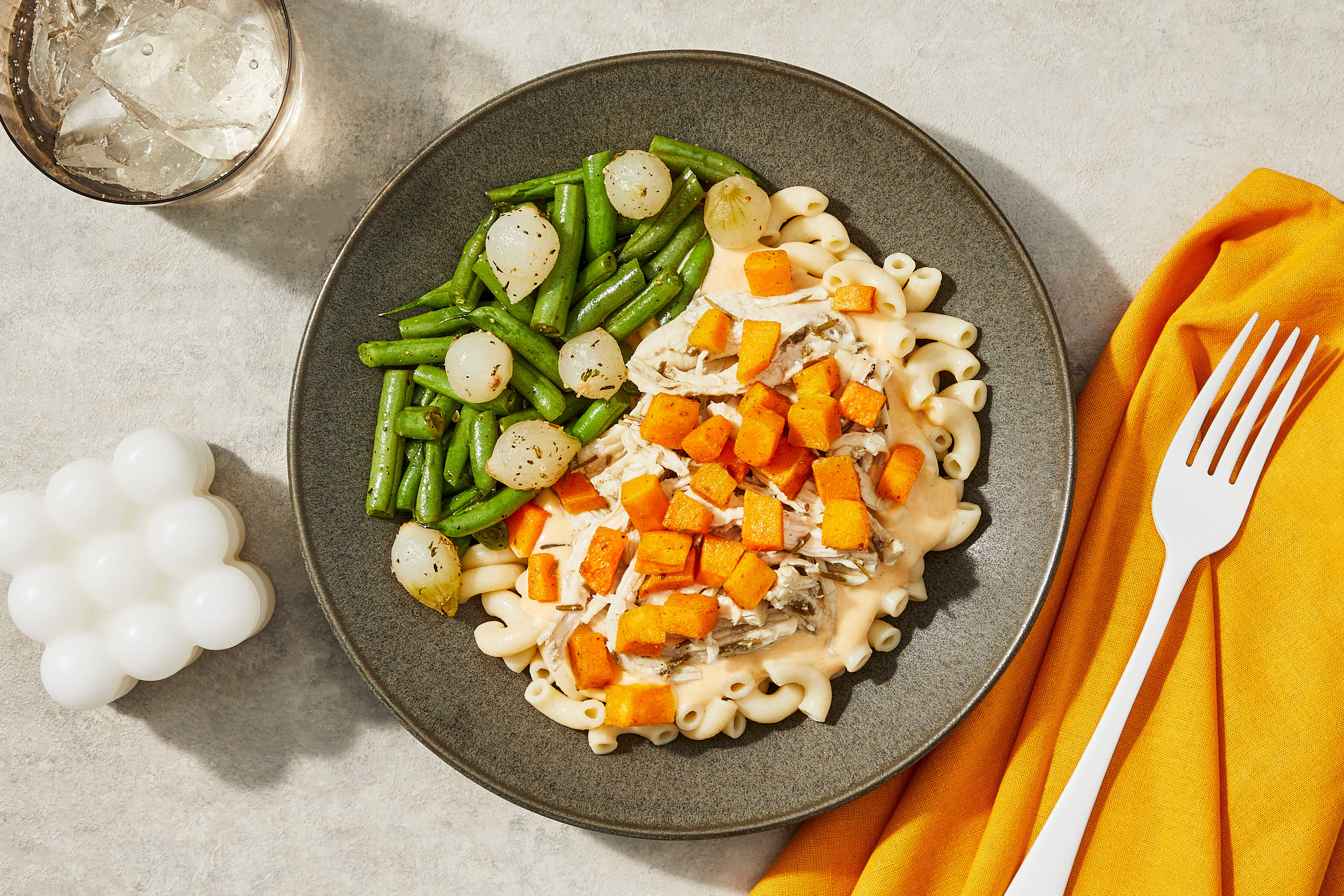 Rosemary Chicken & Butternut Squash Mac