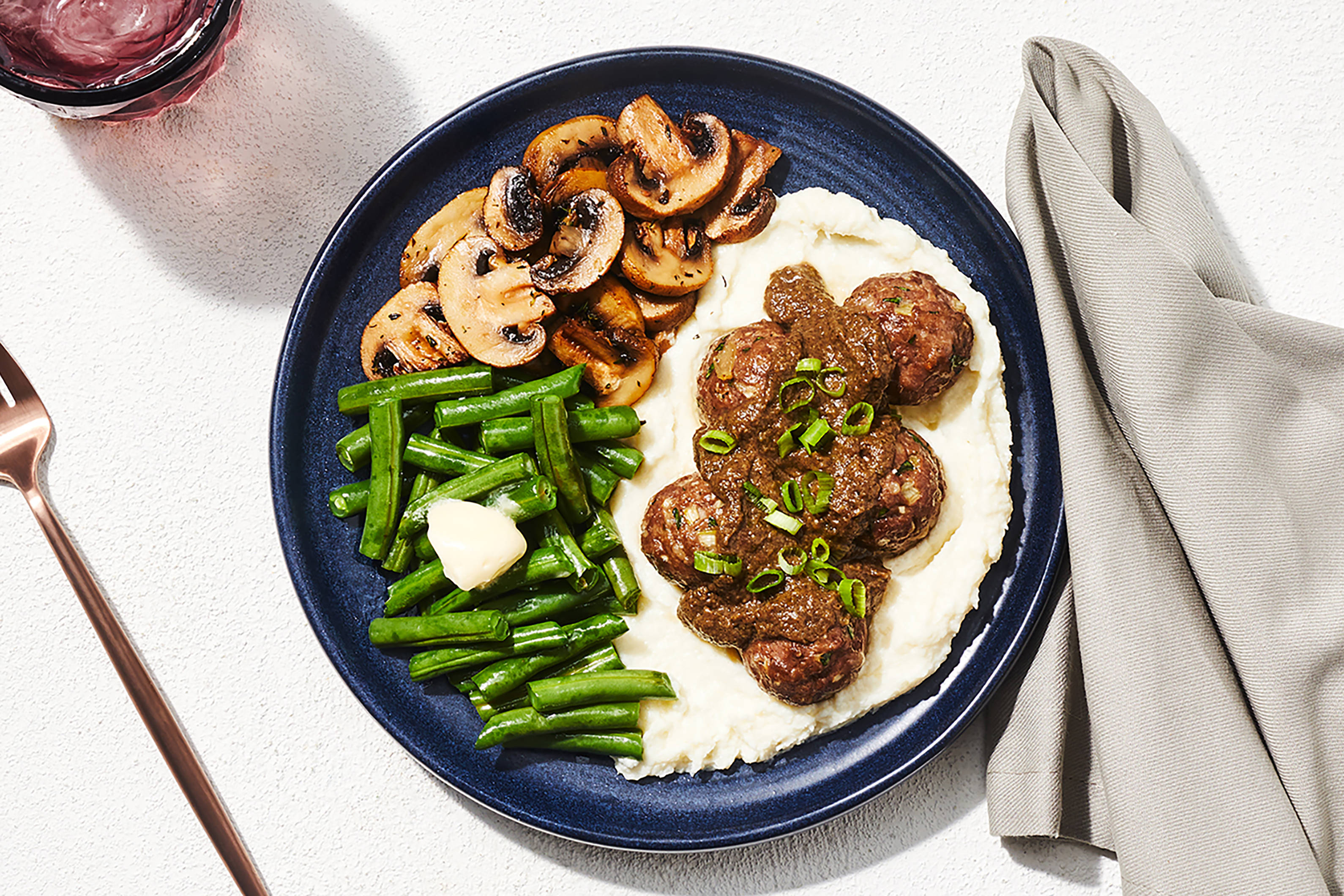 Salisbury Steak Meatballs