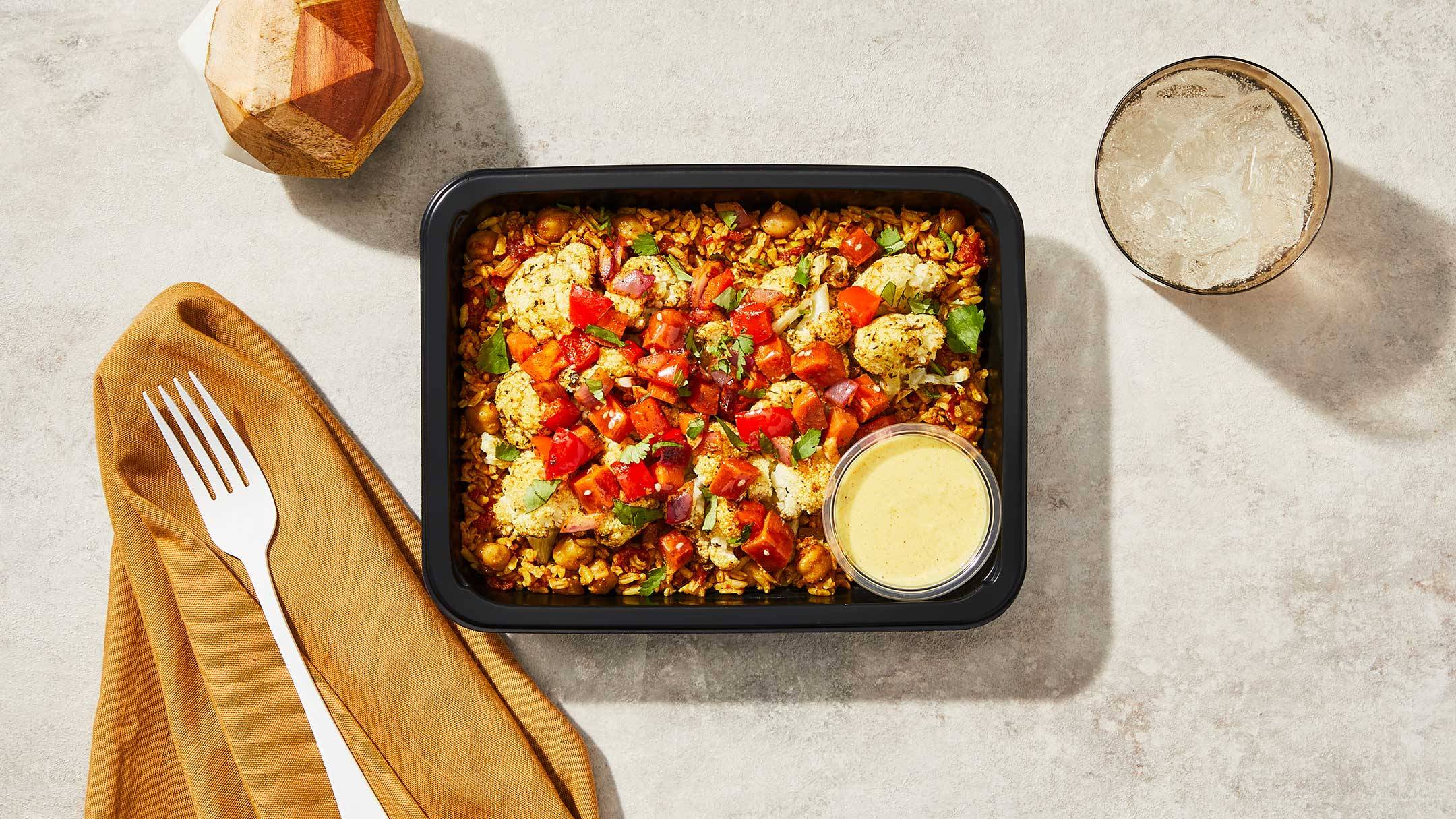 Shawarma-Spiced Chickpea Bowl