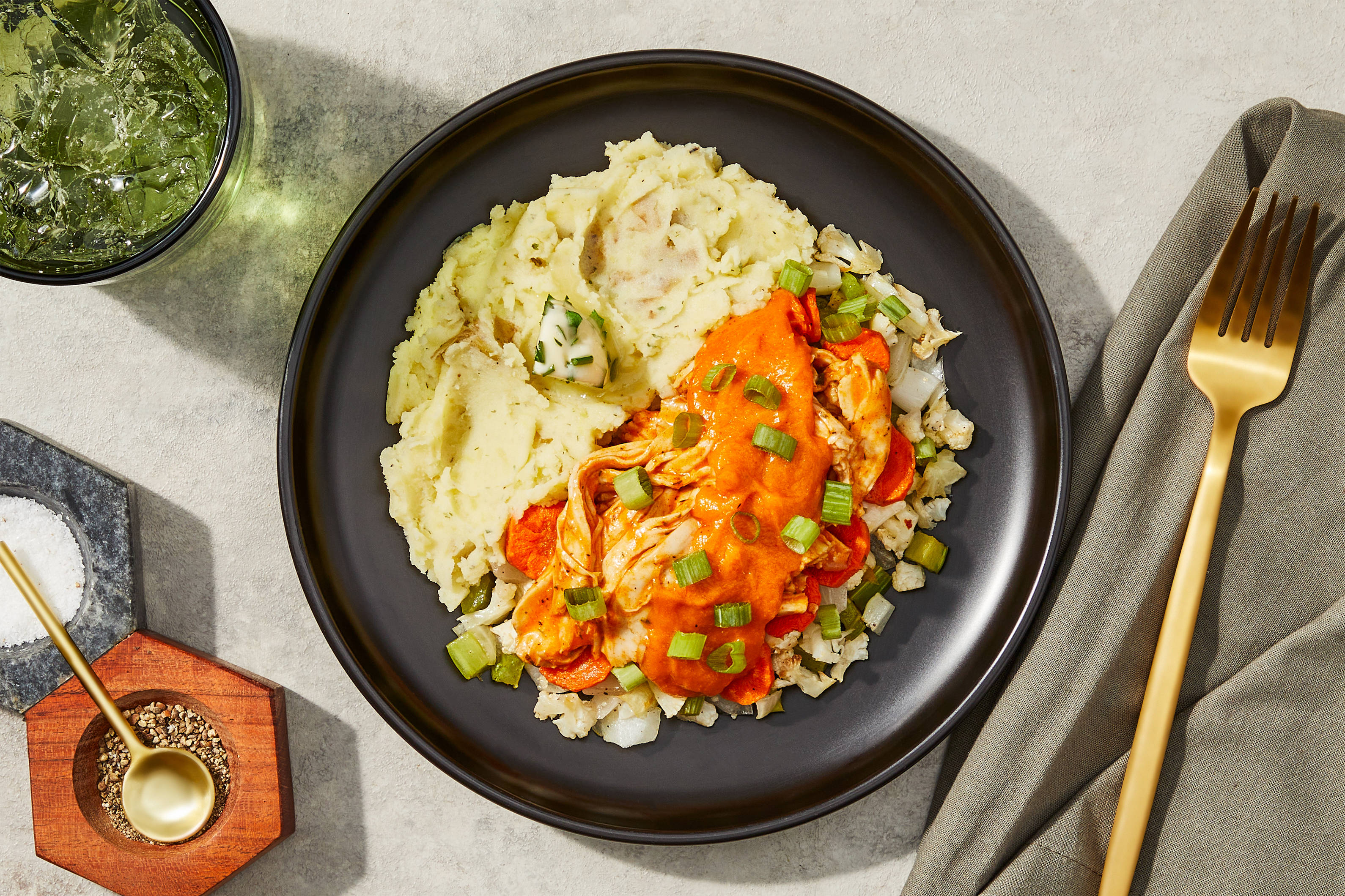 Shredded Buffalo Chicken