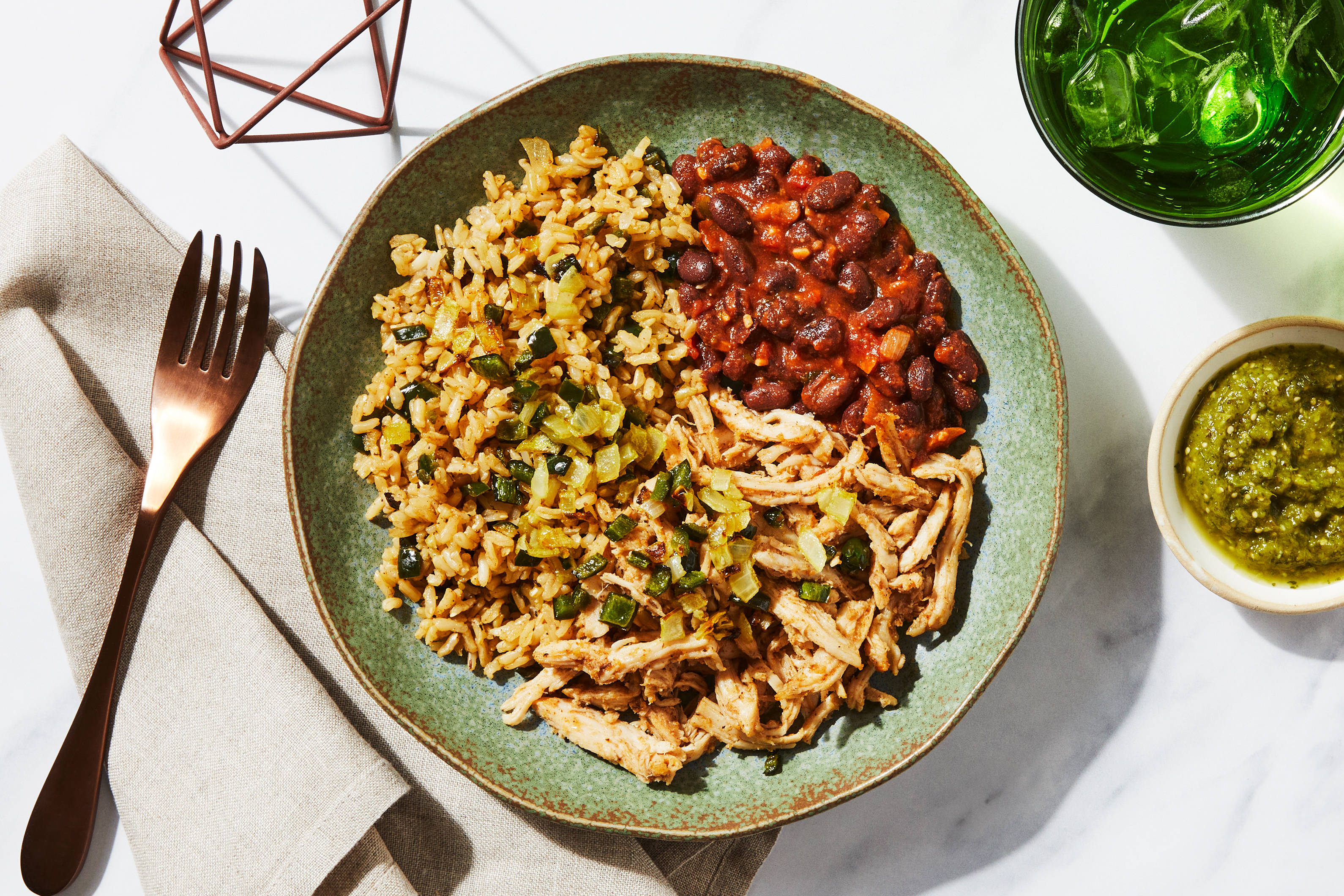 Shredded Turkey Carnitas & Salsa Verde