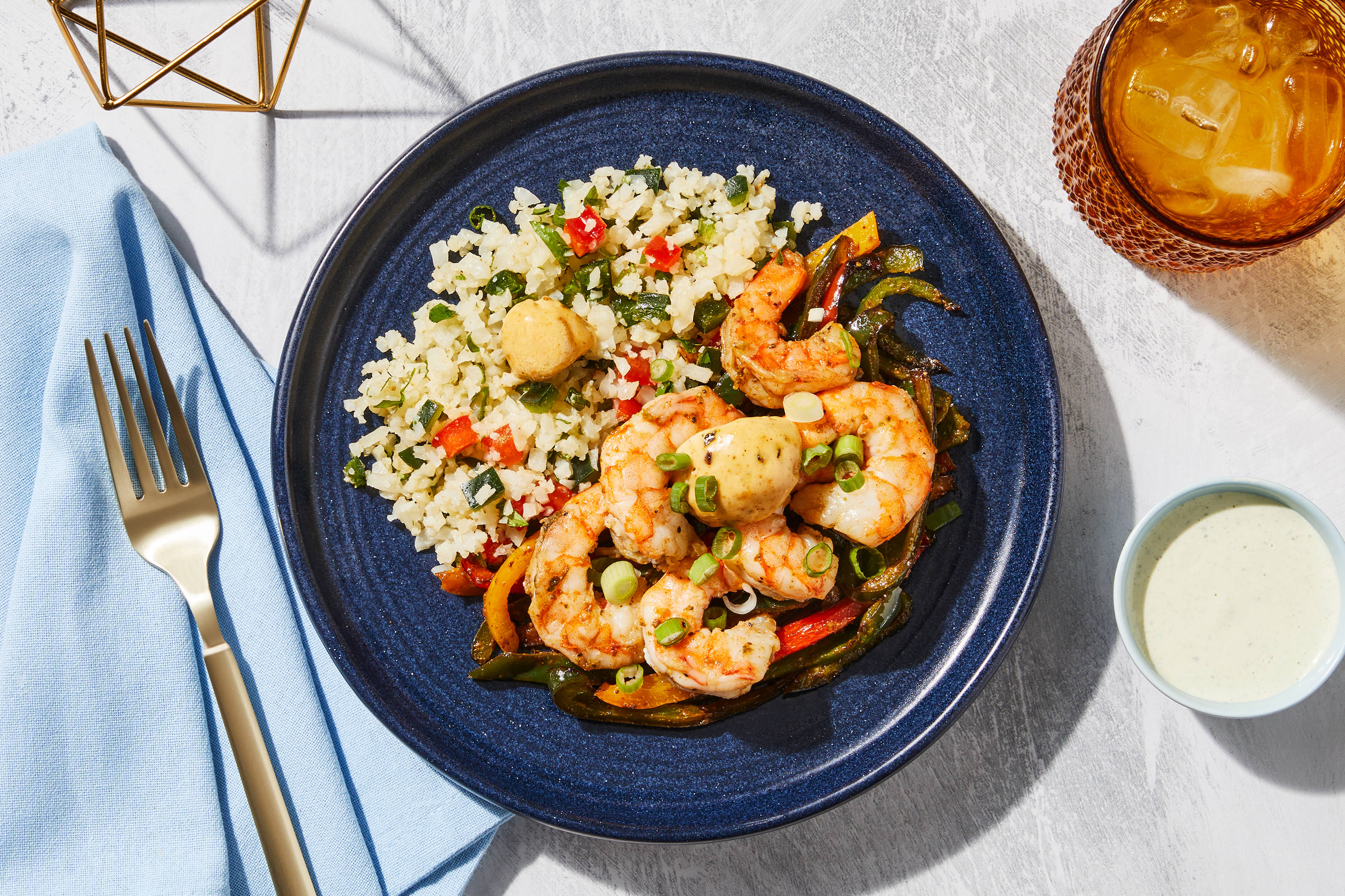 Shrimp Fajitas