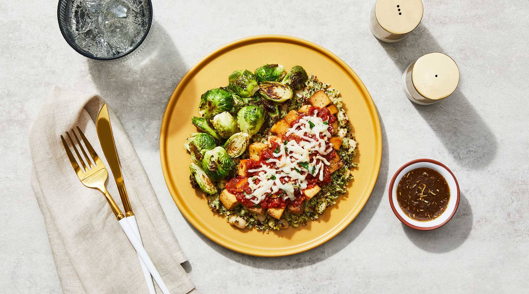 Smoky Marinara & Garlic Tofu