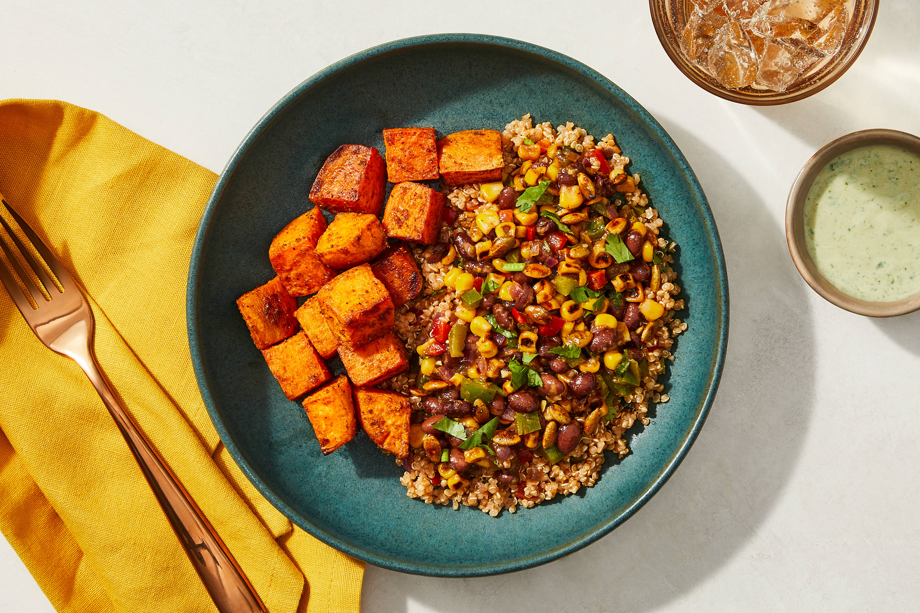 Southwestern Black Bean & Corn Quinoa
