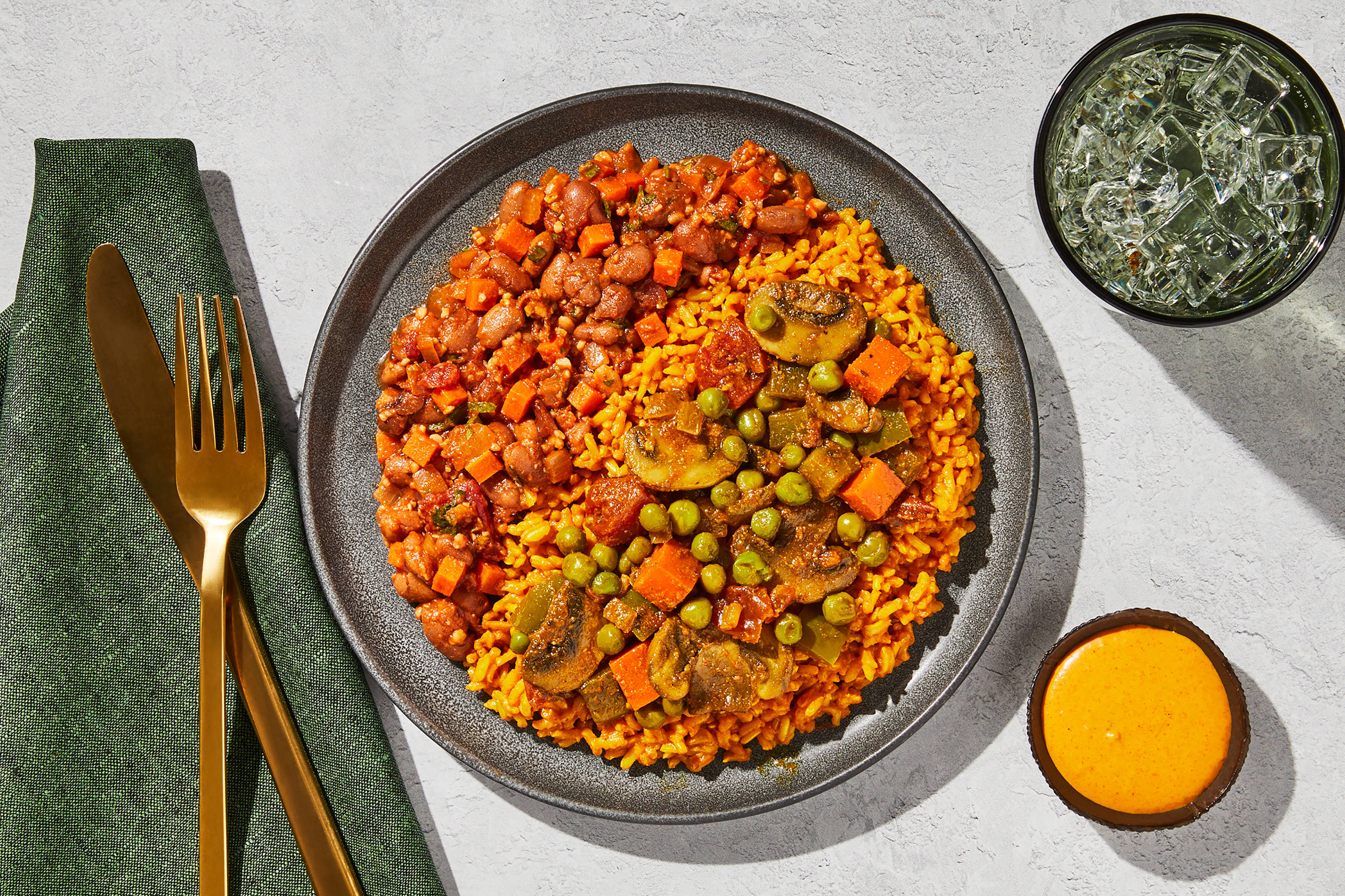 Spanish-Style Veggie & Rice Medley