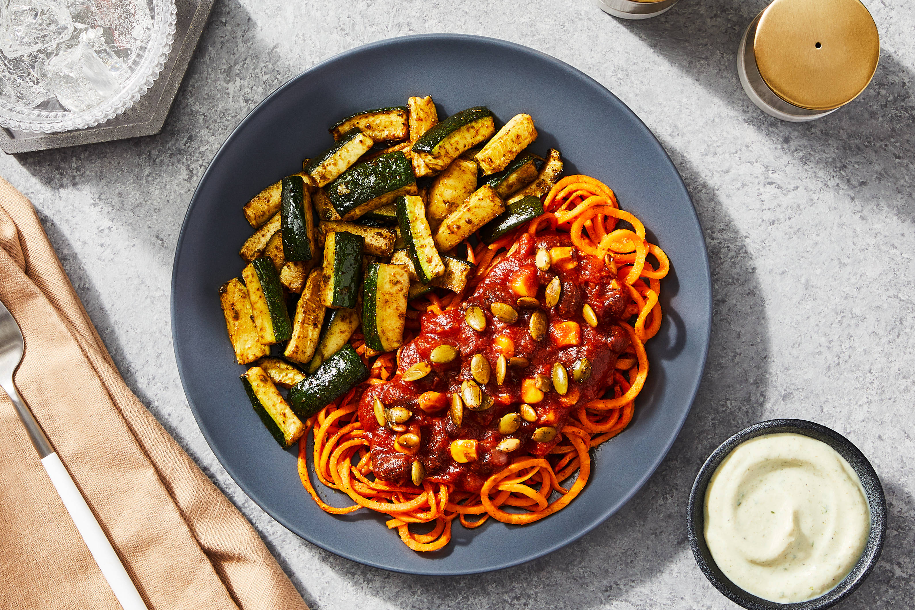 Spicy Chipotle Sweet Potato Noodles
