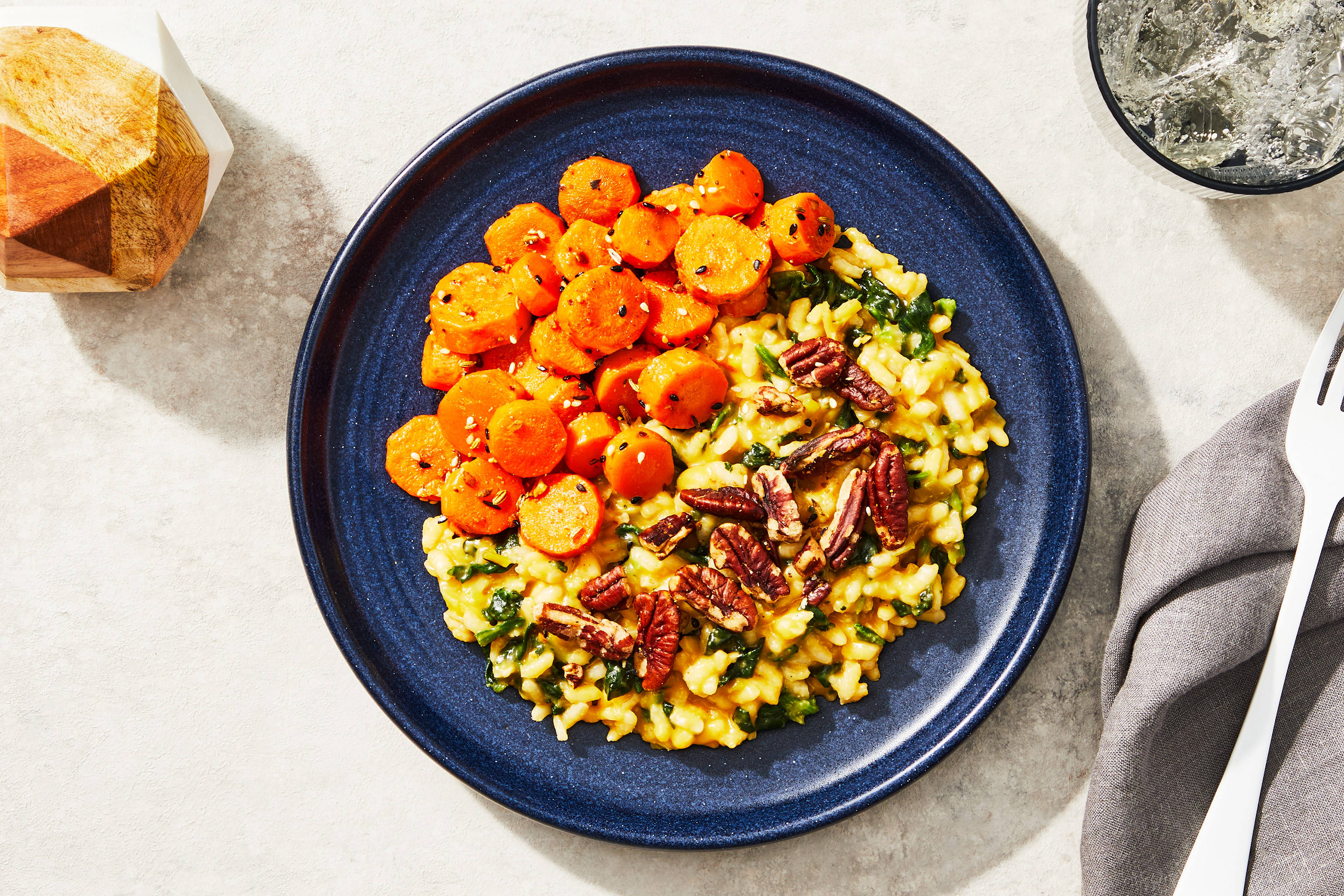 Spinach & Butternut Squash Risotto