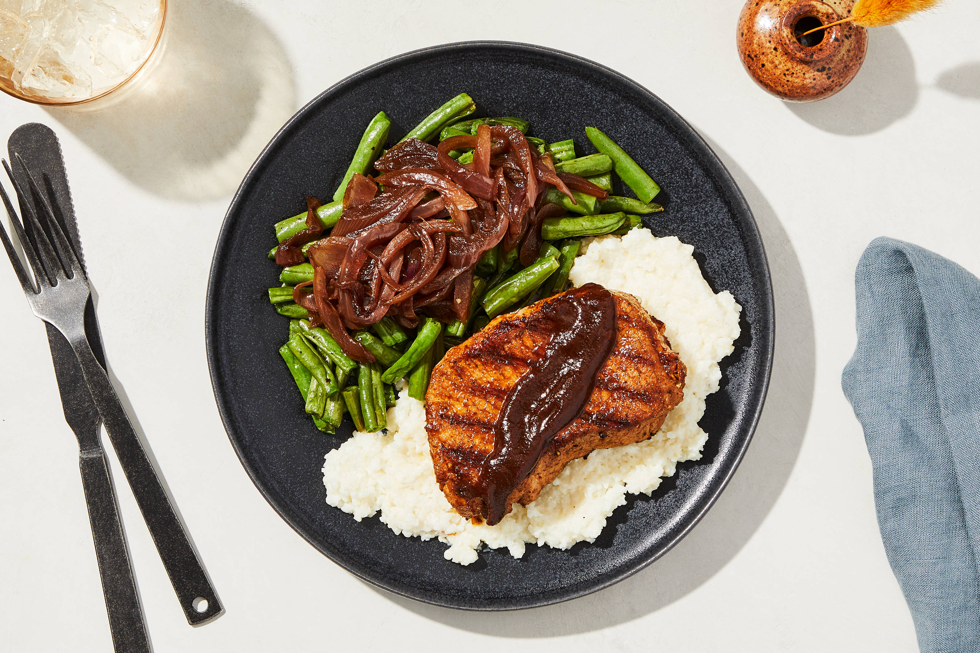 Sweet & Smoky BBQ Pork Chop