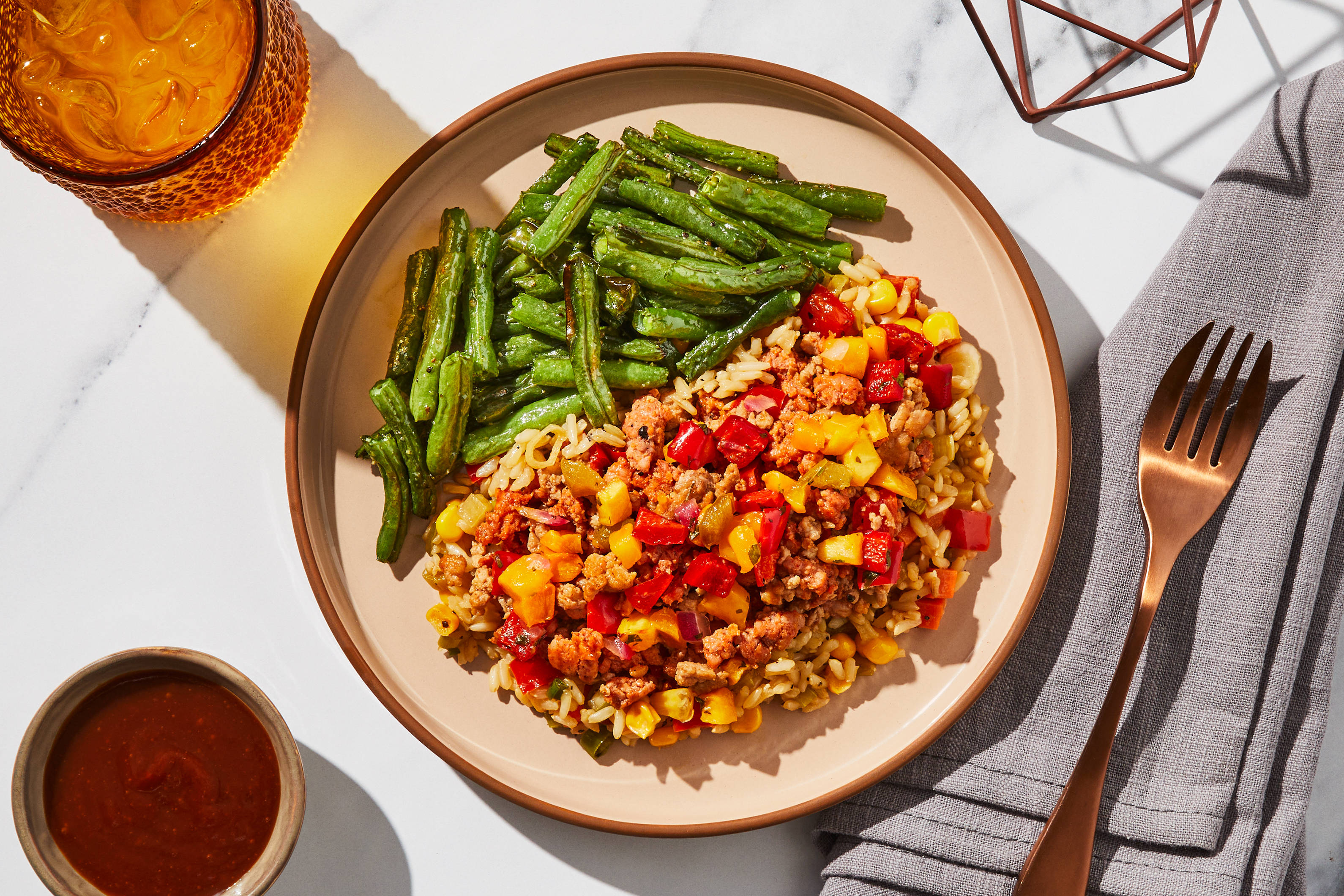 Sweet Heat Island Chorizo Bowl