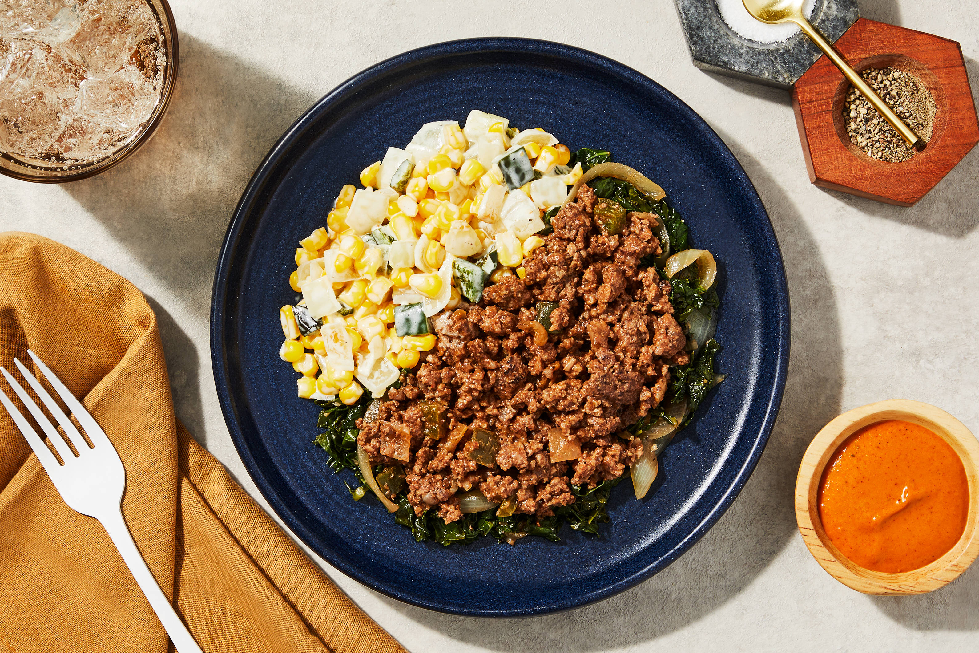 Tangy Mustard BBQ Ground Beef